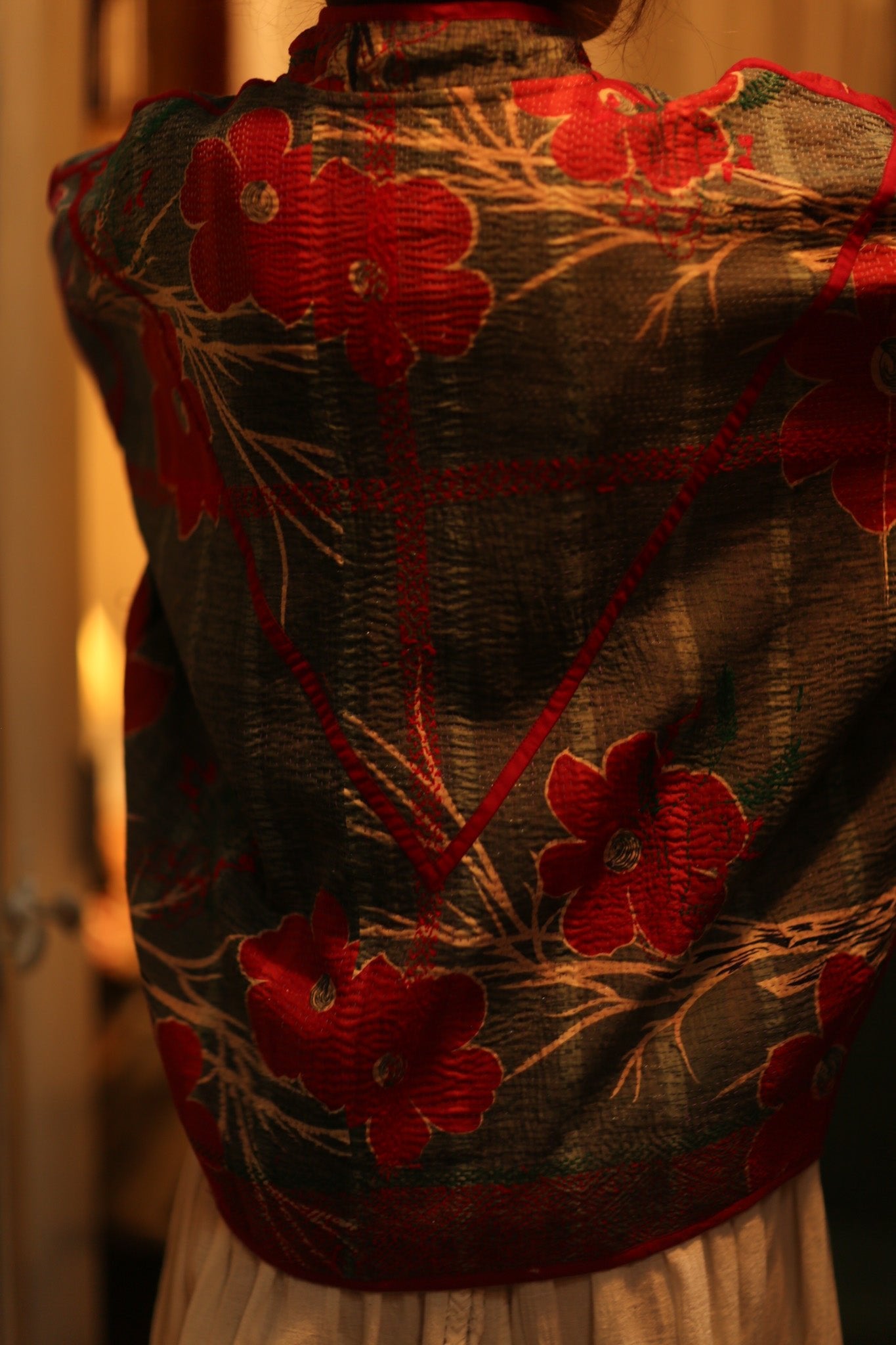 KANTHA JACKET TERRY - BANGKOK TAILOR CLOTHING STORE - HANDMADE CLOTHING