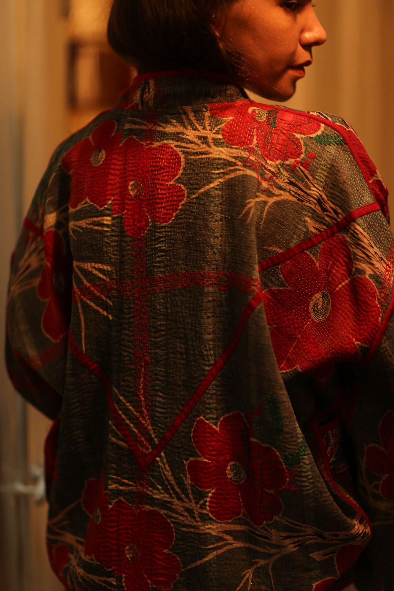 KANTHA JACKET TERRY - BANGKOK TAILOR CLOTHING STORE - HANDMADE CLOTHING