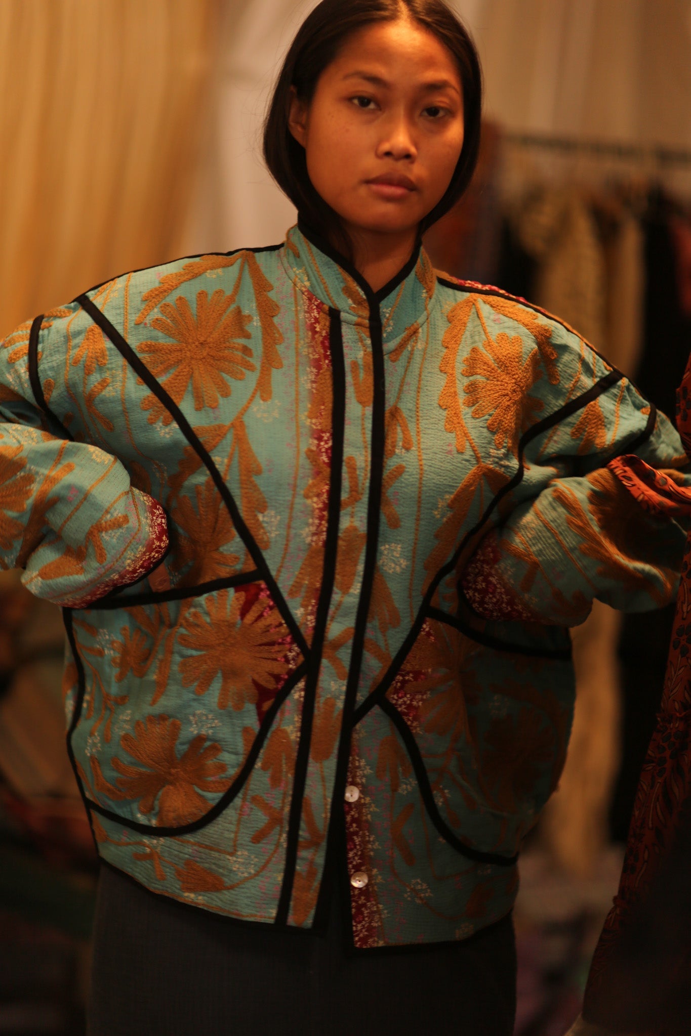 KANTHA JACKET TODOS - BANGKOK TAILOR CLOTHING STORE - HANDMADE CLOTHING