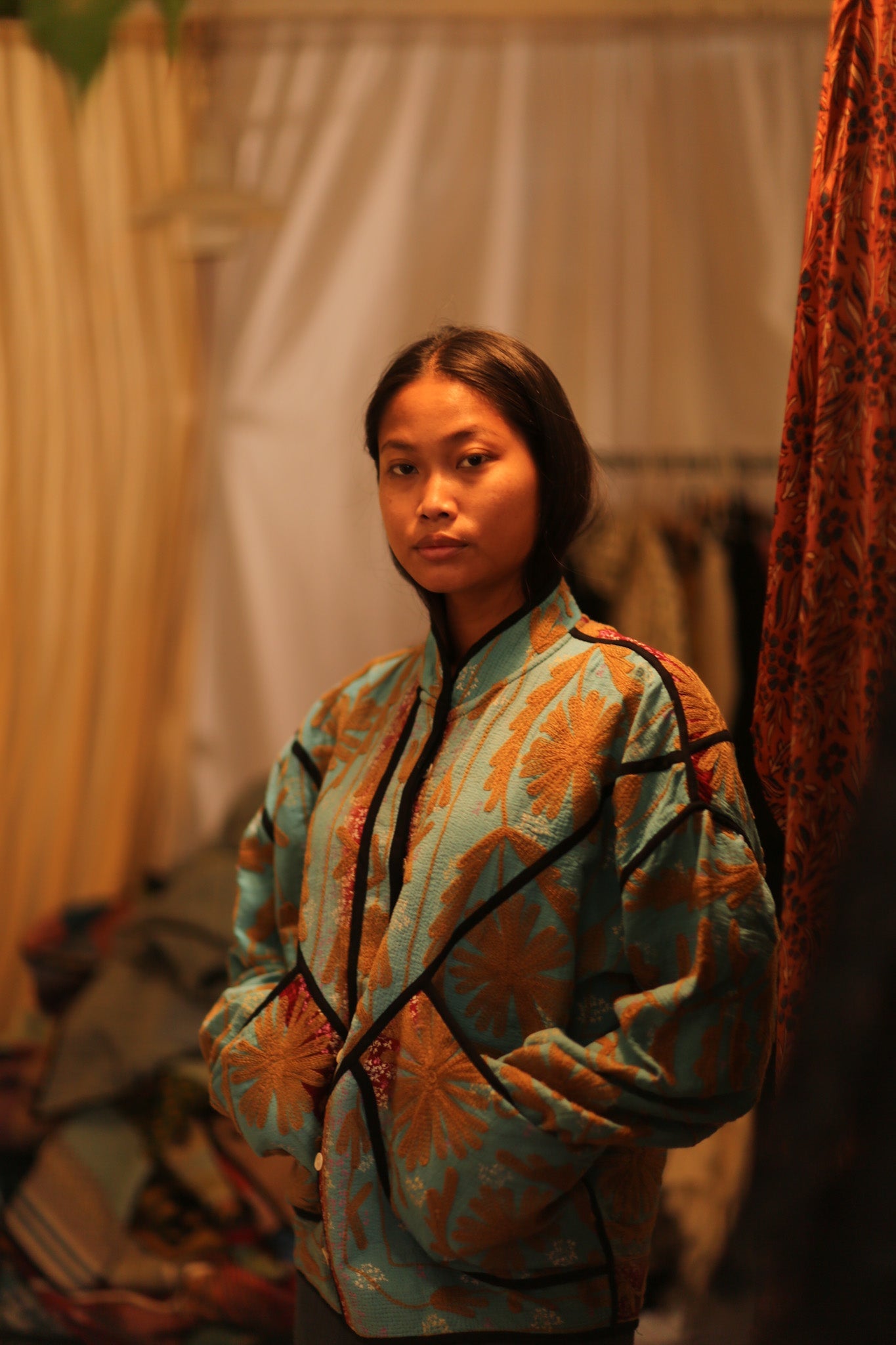 KANTHA JACKET TODOS - BANGKOK TAILOR CLOTHING STORE - HANDMADE CLOTHING