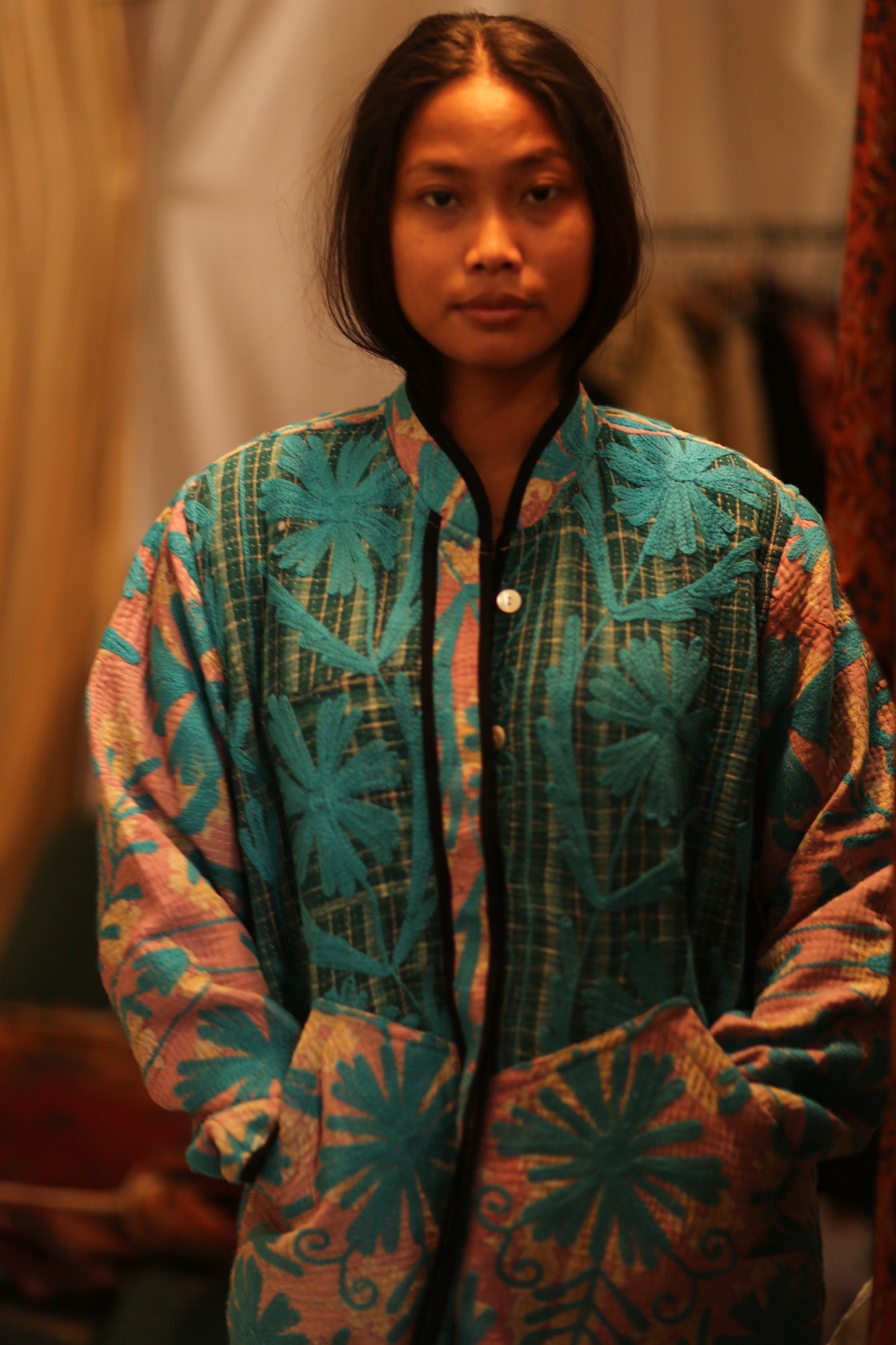 KANTHA JACKET VUVENUS - BANGKOK TAILOR CLOTHING STORE - HANDMADE CLOTHING
