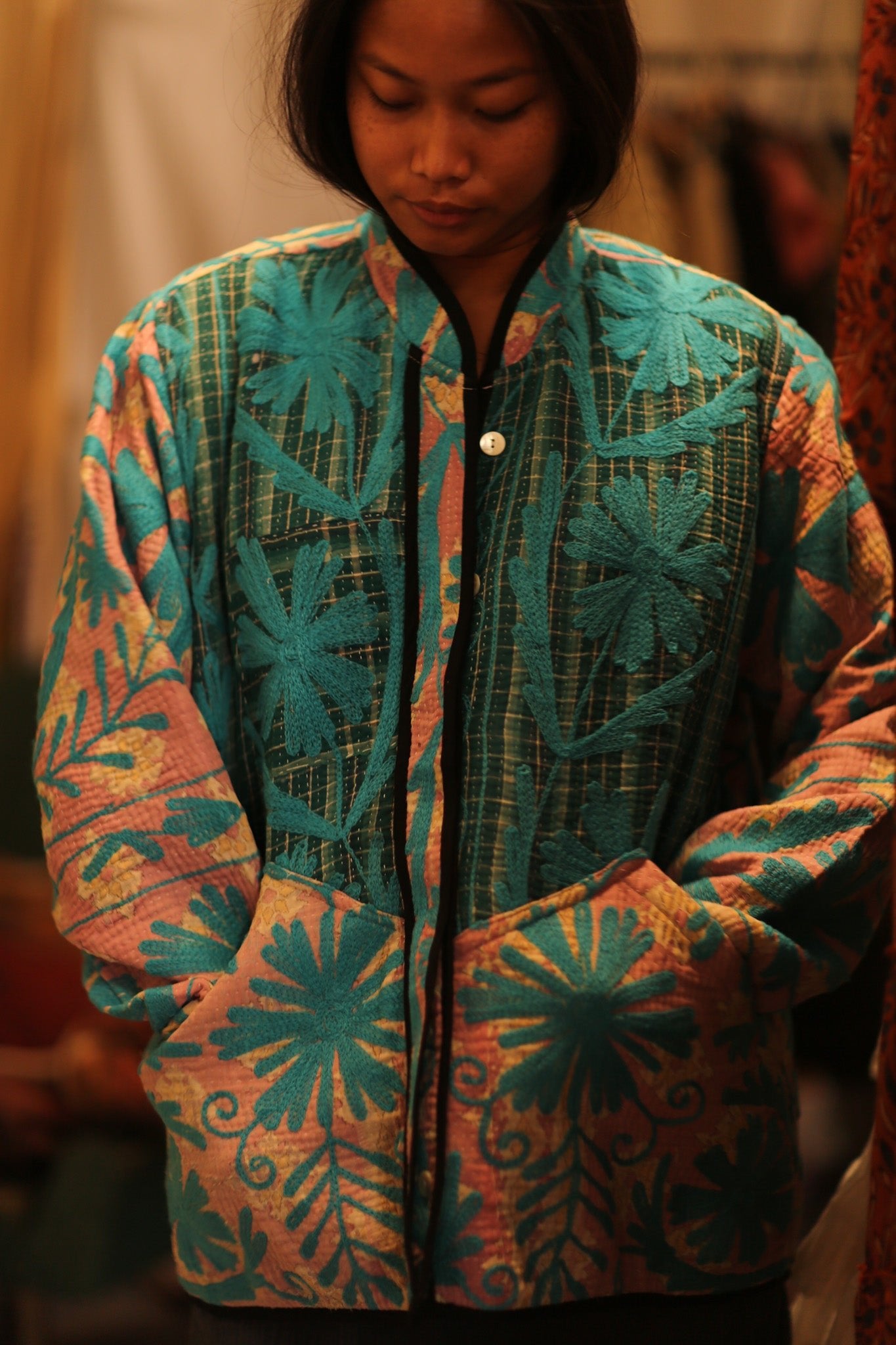 KANTHA JACKET VUVENUS - BANGKOK TAILOR CLOTHING STORE - HANDMADE CLOTHING
