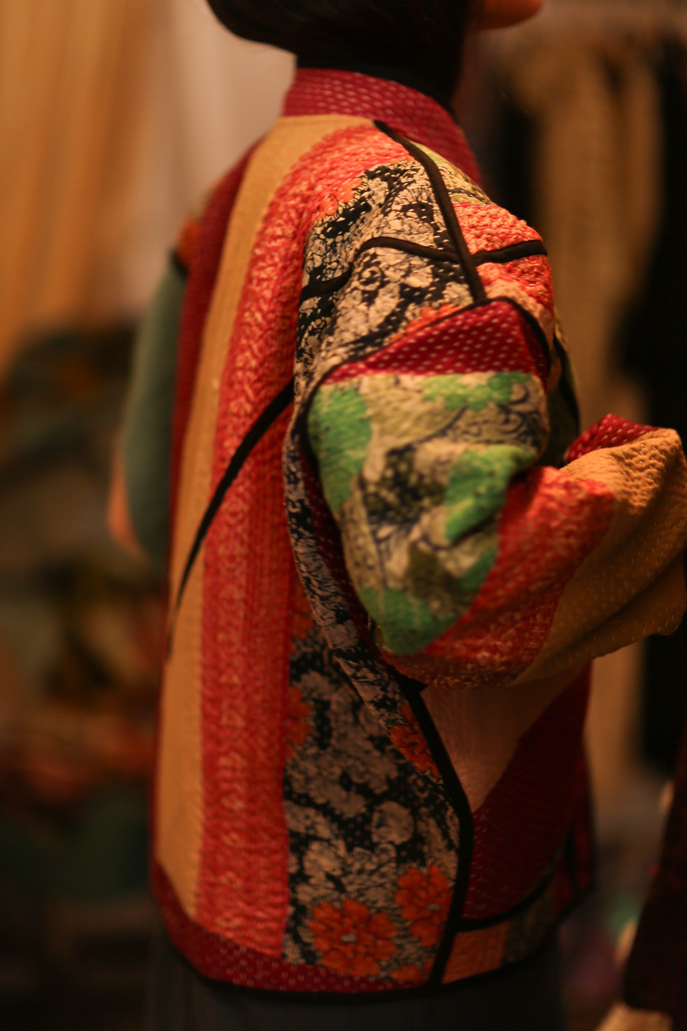 KANTHA JACKET ZINAS - BANGKOK TAILOR CLOTHING STORE - HANDMADE CLOTHING