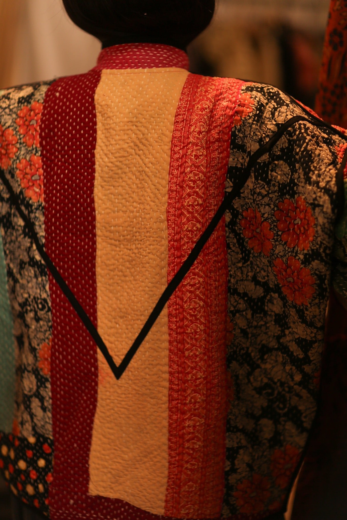 KANTHA JACKET ZINAS - BANGKOK TAILOR CLOTHING STORE - HANDMADE CLOTHING