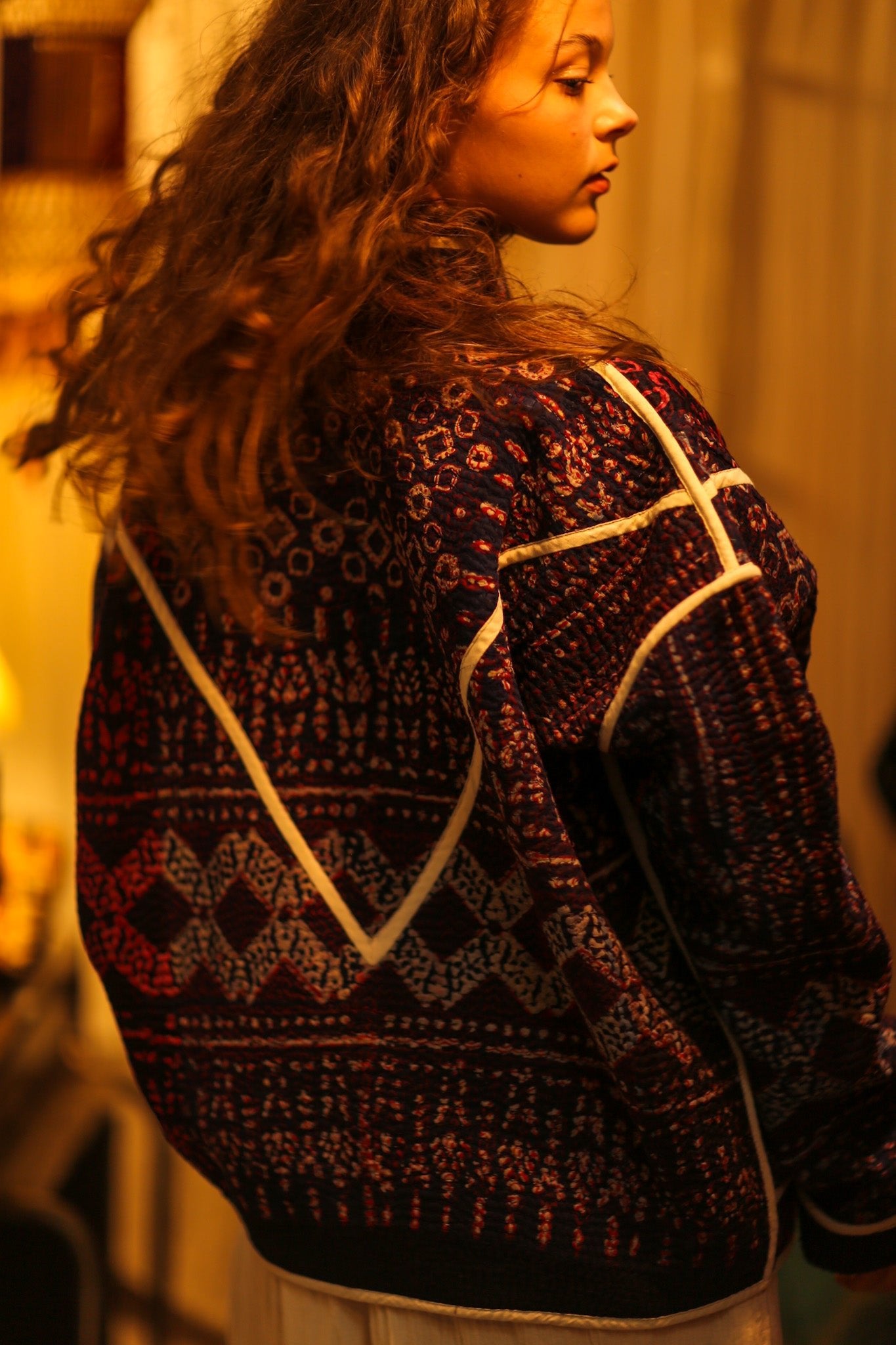 KANTHA LINDA MOMO JACKET - BANGKOK TAILOR CLOTHING STORE - HANDMADE CLOTHING