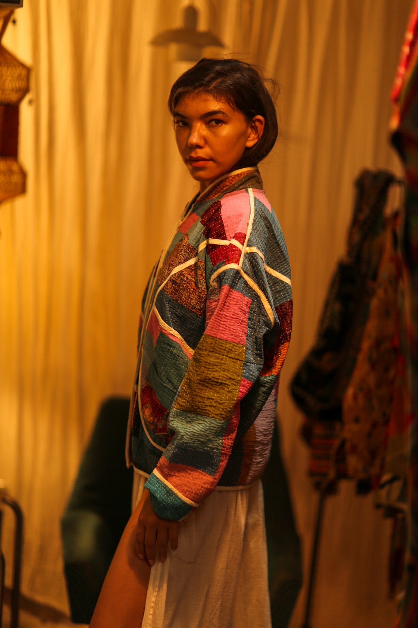 KANTHA MARGARITA JACKET - BANGKOK TAILOR CLOTHING STORE - HANDMADE CLOTHING