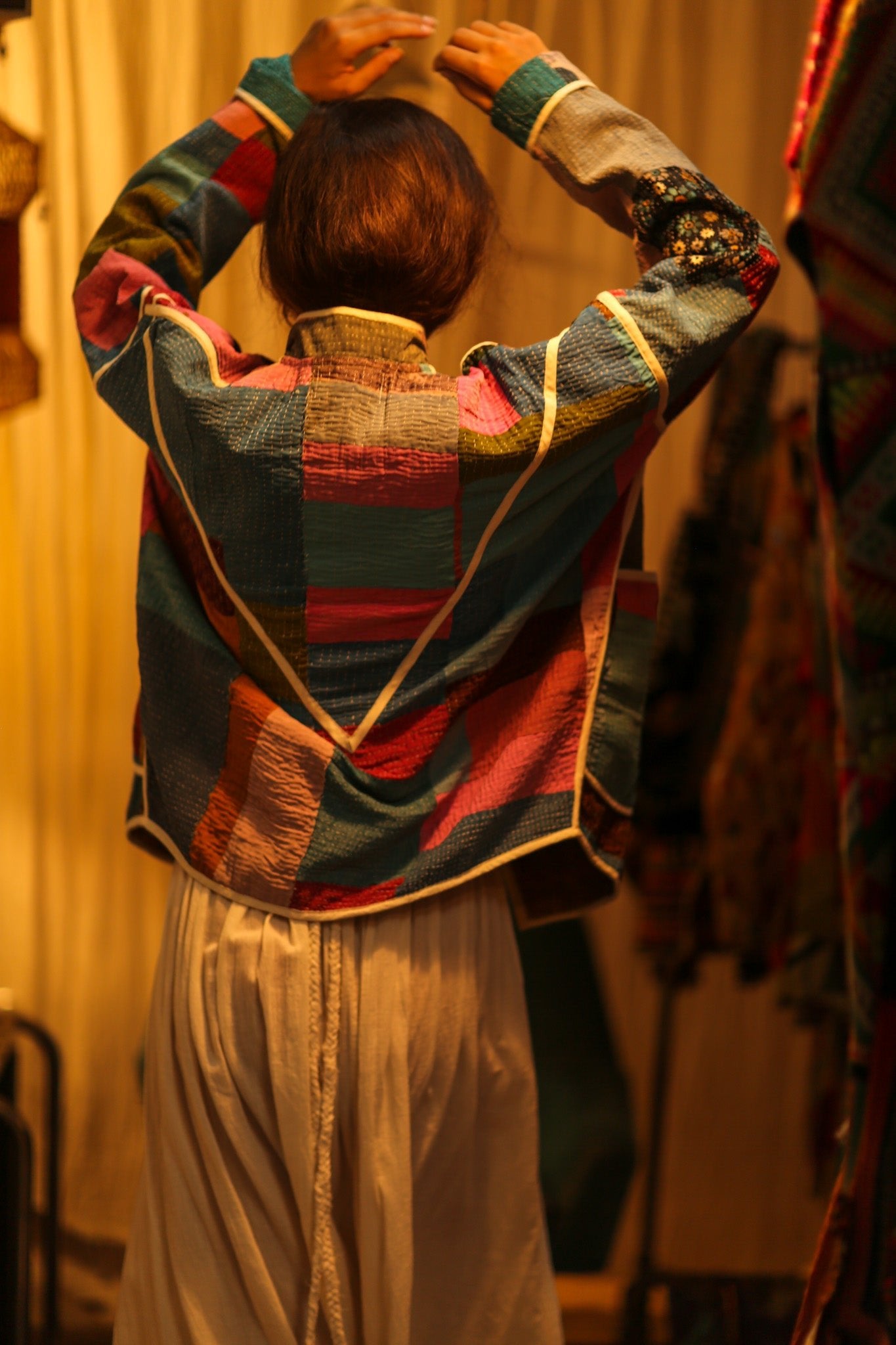 KANTHA MARGARITA JACKET - BANGKOK TAILOR CLOTHING STORE - HANDMADE CLOTHING