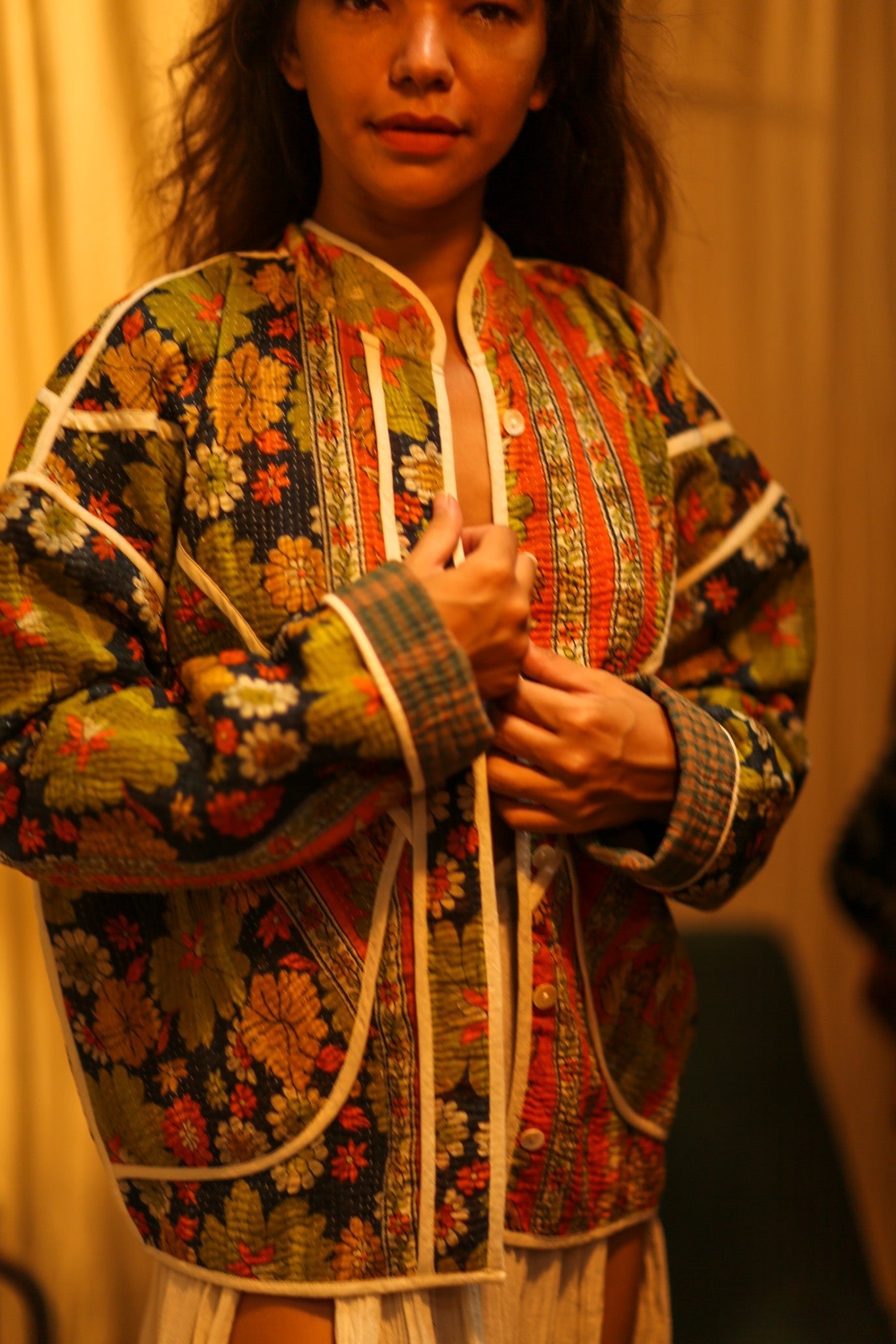 KANTHA NATCHA WANIT JACKET - BANGKOK TAILOR CLOTHING STORE - HANDMADE CLOTHING