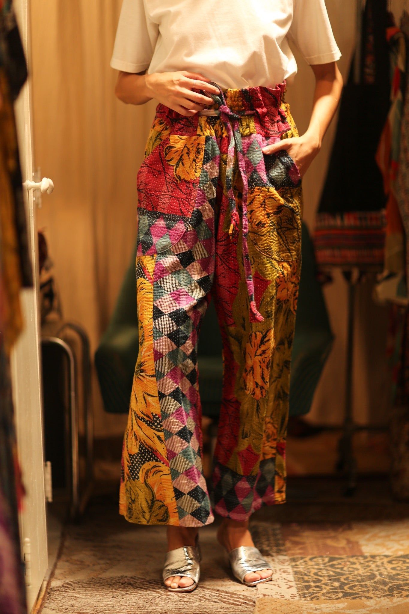 KANTHA PANTS YAELIN - BANGKOK TAILOR CLOTHING STORE - HANDMADE CLOTHING