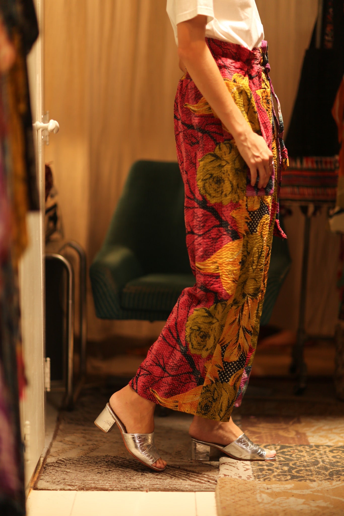 KANTHA PANTS YAELIN - BANGKOK TAILOR CLOTHING STORE - HANDMADE CLOTHING