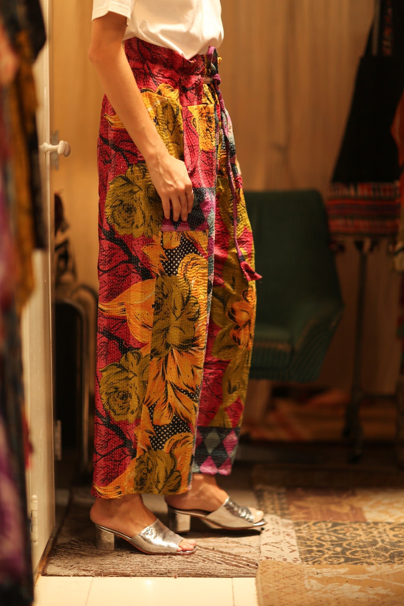KANTHA PANTS YAELIN - BANGKOK TAILOR CLOTHING STORE - HANDMADE CLOTHING