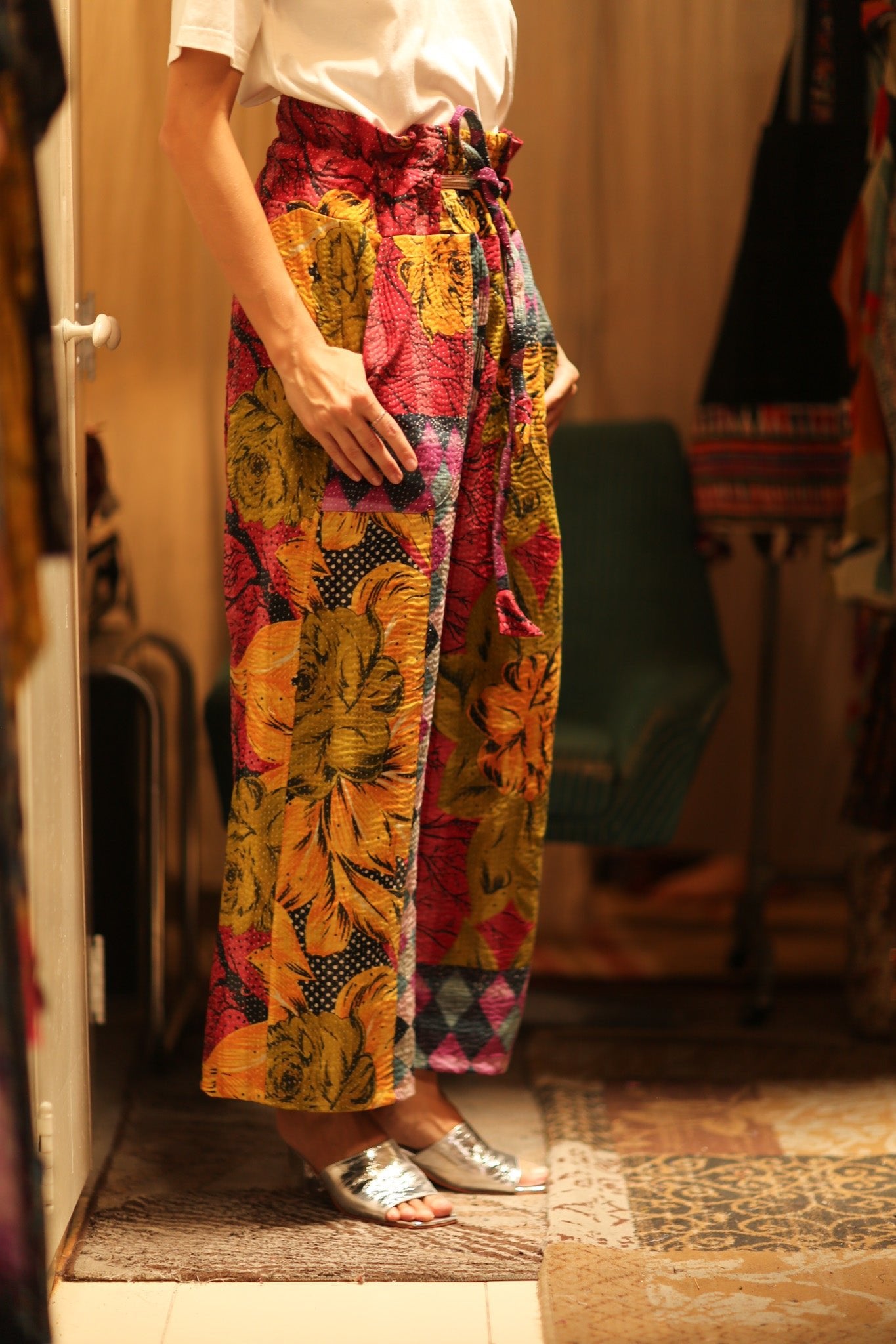 KANTHA PANTS YAELIN - BANGKOK TAILOR CLOTHING STORE - HANDMADE CLOTHING