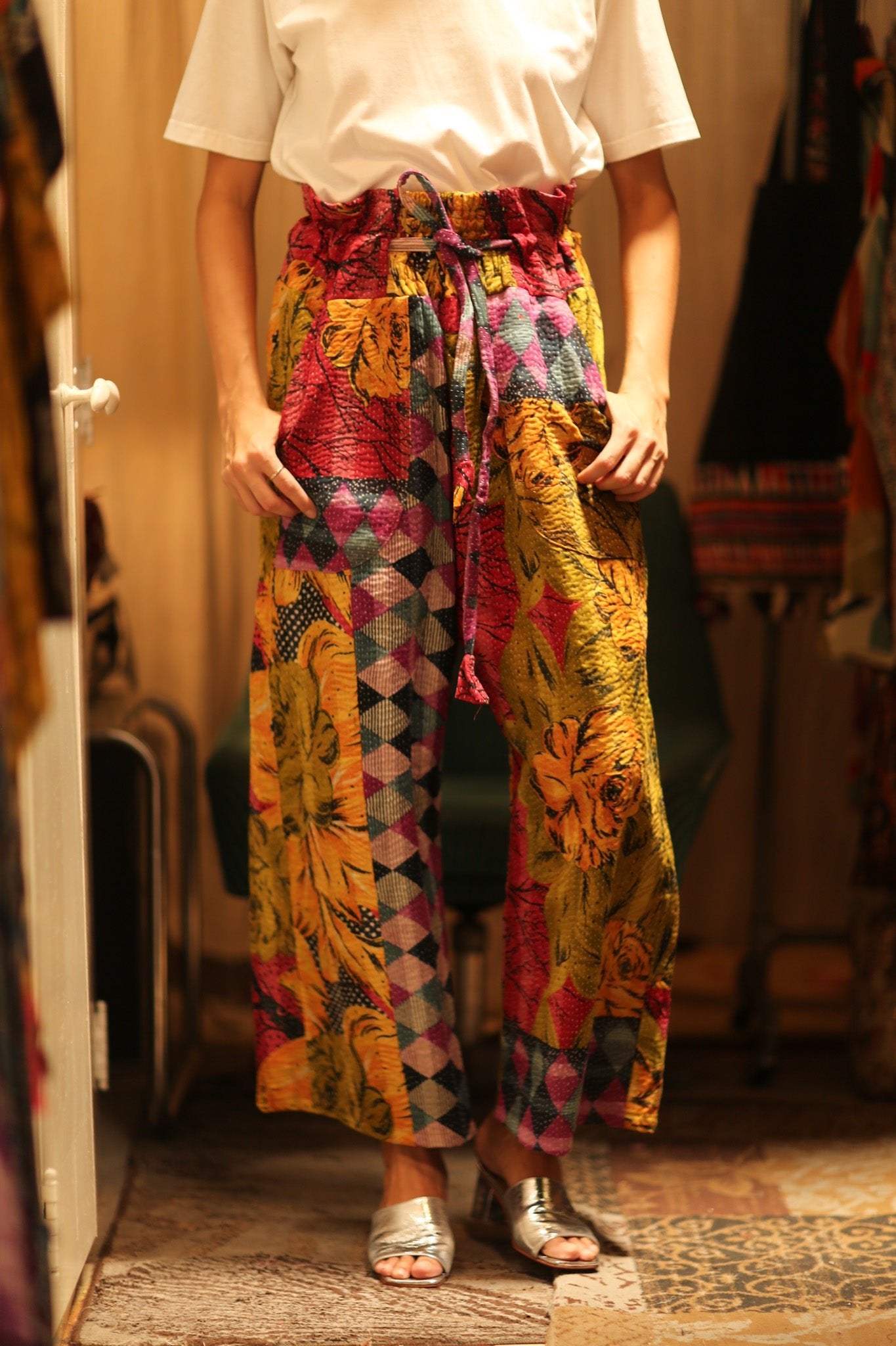 KANTHA PANTS YAELIN - BANGKOK TAILOR CLOTHING STORE - HANDMADE CLOTHING