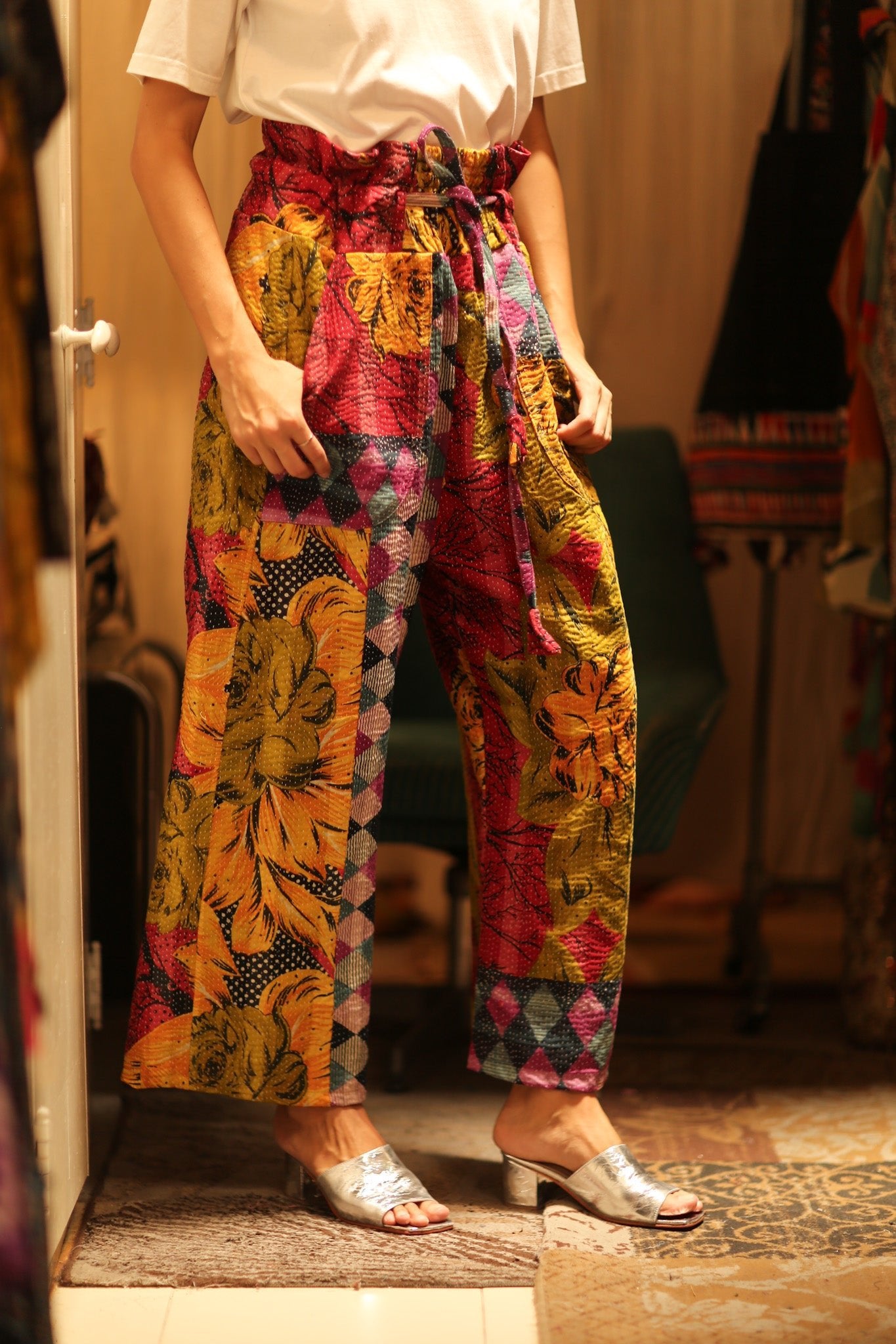 KANTHA PANTS YAELIN - BANGKOK TAILOR CLOTHING STORE - HANDMADE CLOTHING