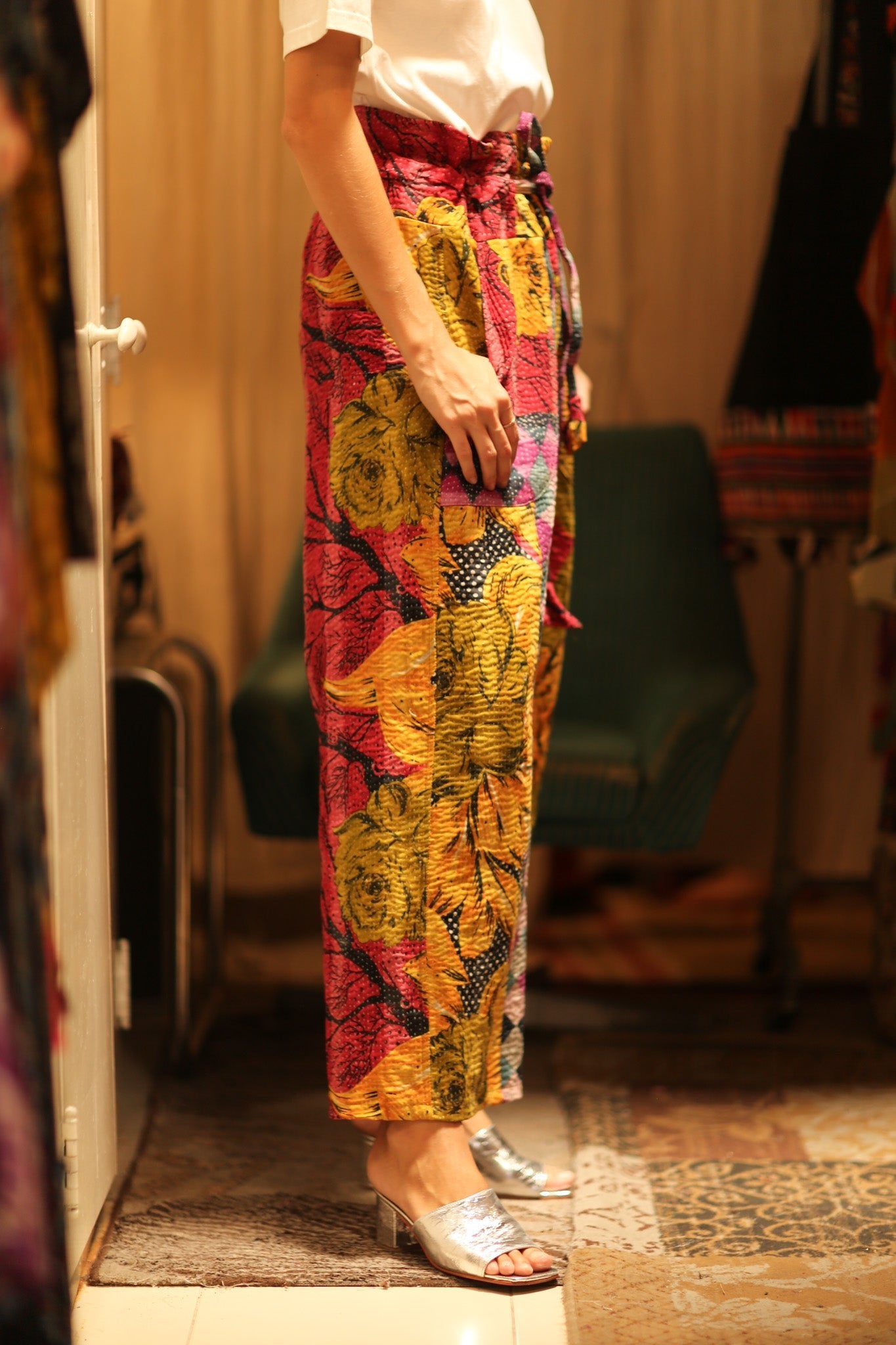KANTHA PANTS YAELIN - BANGKOK TAILOR CLOTHING STORE - HANDMADE CLOTHING