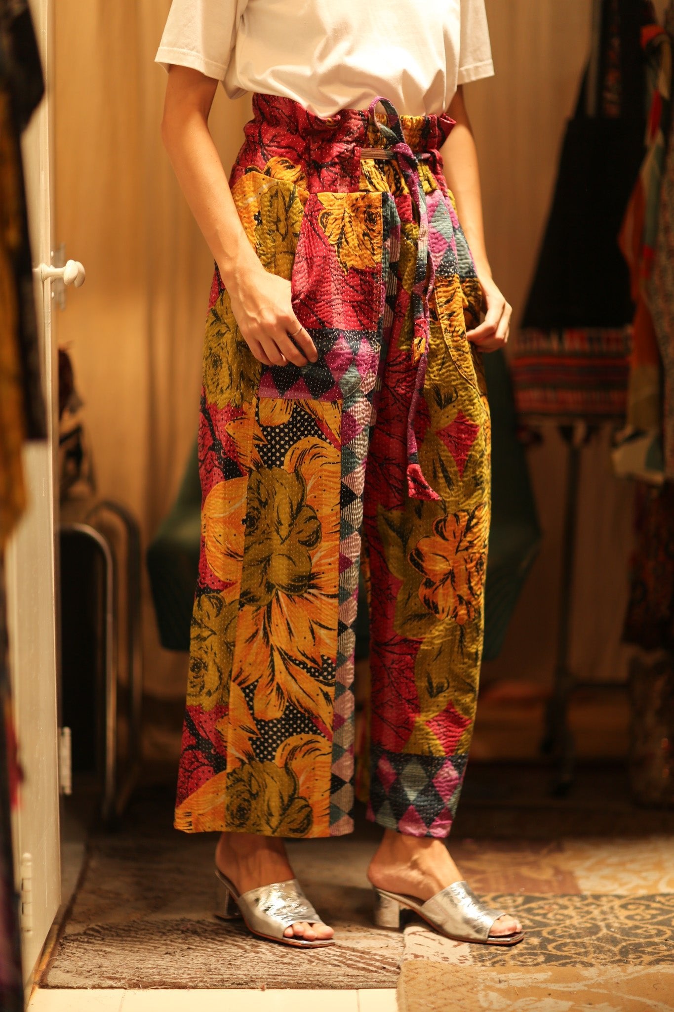 KANTHA PANTS YAELIN - BANGKOK TAILOR CLOTHING STORE - HANDMADE CLOTHING