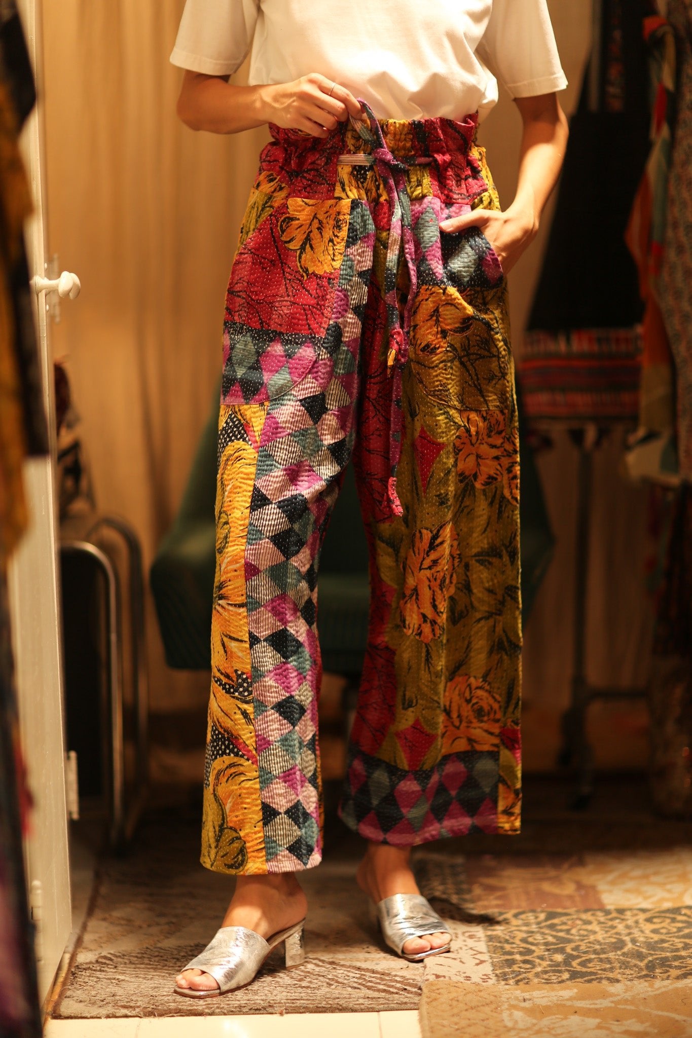 KANTHA PANTS YAELIN - BANGKOK TAILOR CLOTHING STORE - HANDMADE CLOTHING