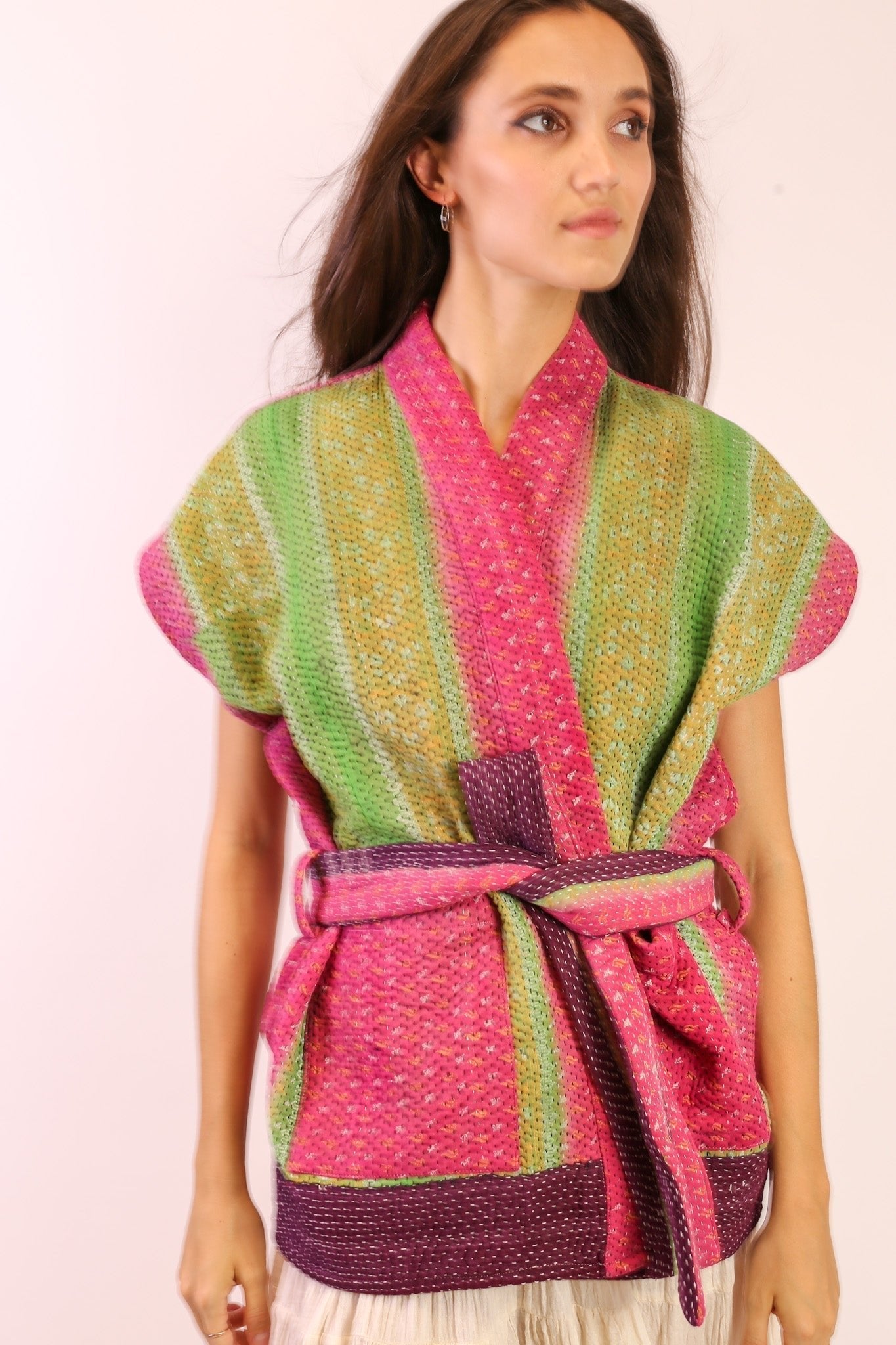 KANTHA VEST KIAI - BANGKOK TAILOR CLOTHING STORE - HANDMADE CLOTHING