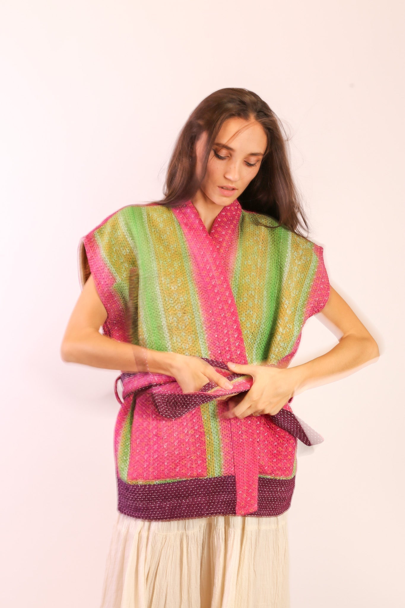 KANTHA VEST KIAI - BANGKOK TAILOR CLOTHING STORE - HANDMADE CLOTHING