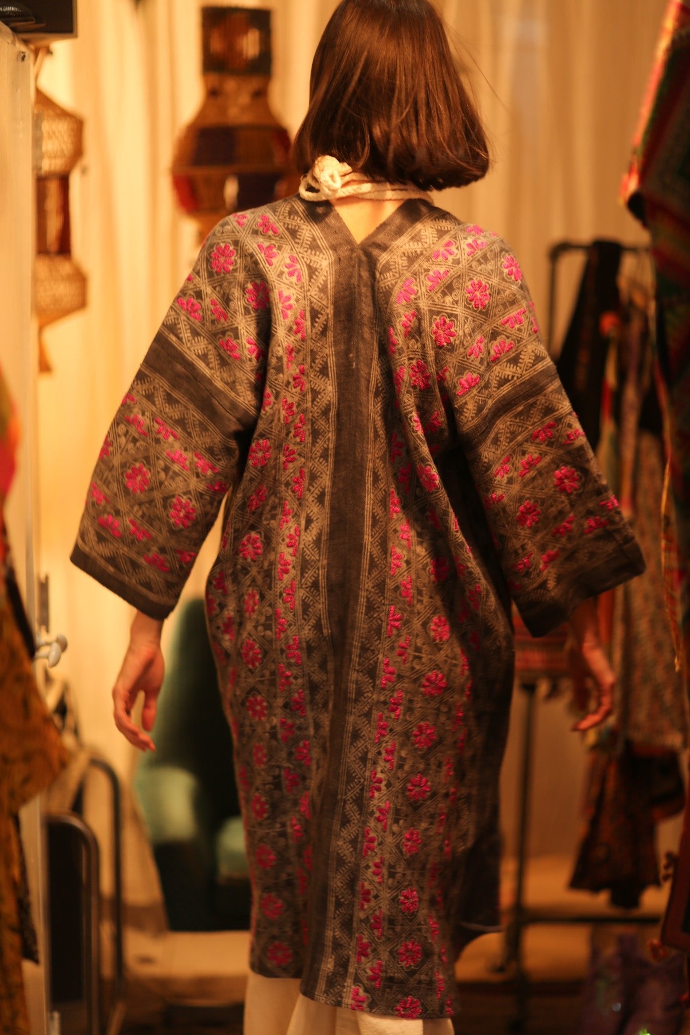 LORNA ARTISAN MADE KIMONO - BANGKOK TAILOR CLOTHING STORE - HANDMADE CLOTHING