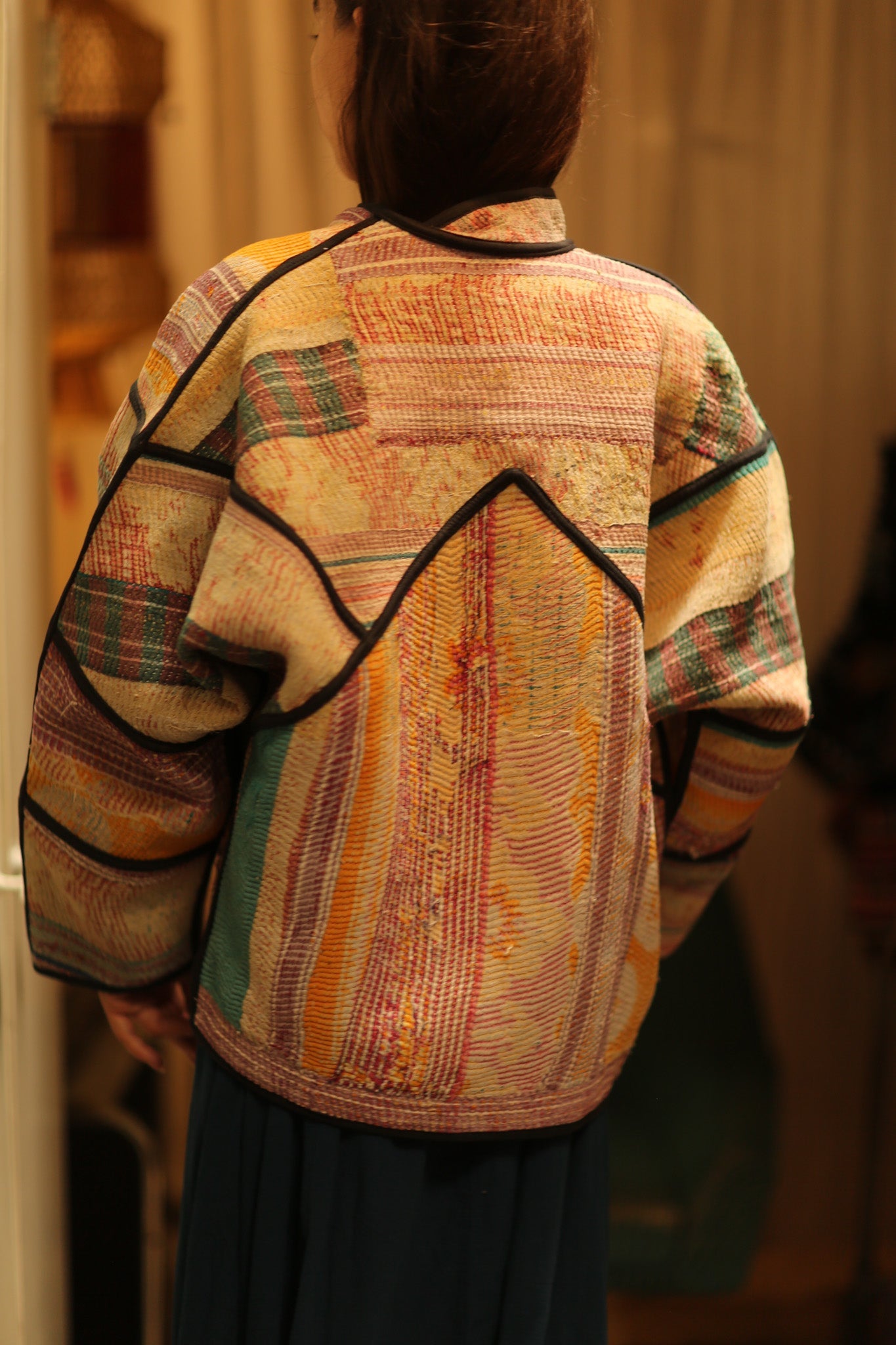 LUKAS KANTHA BOMBER JACKET - BANGKOK TAILOR CLOTHING STORE - HANDMADE CLOTHING