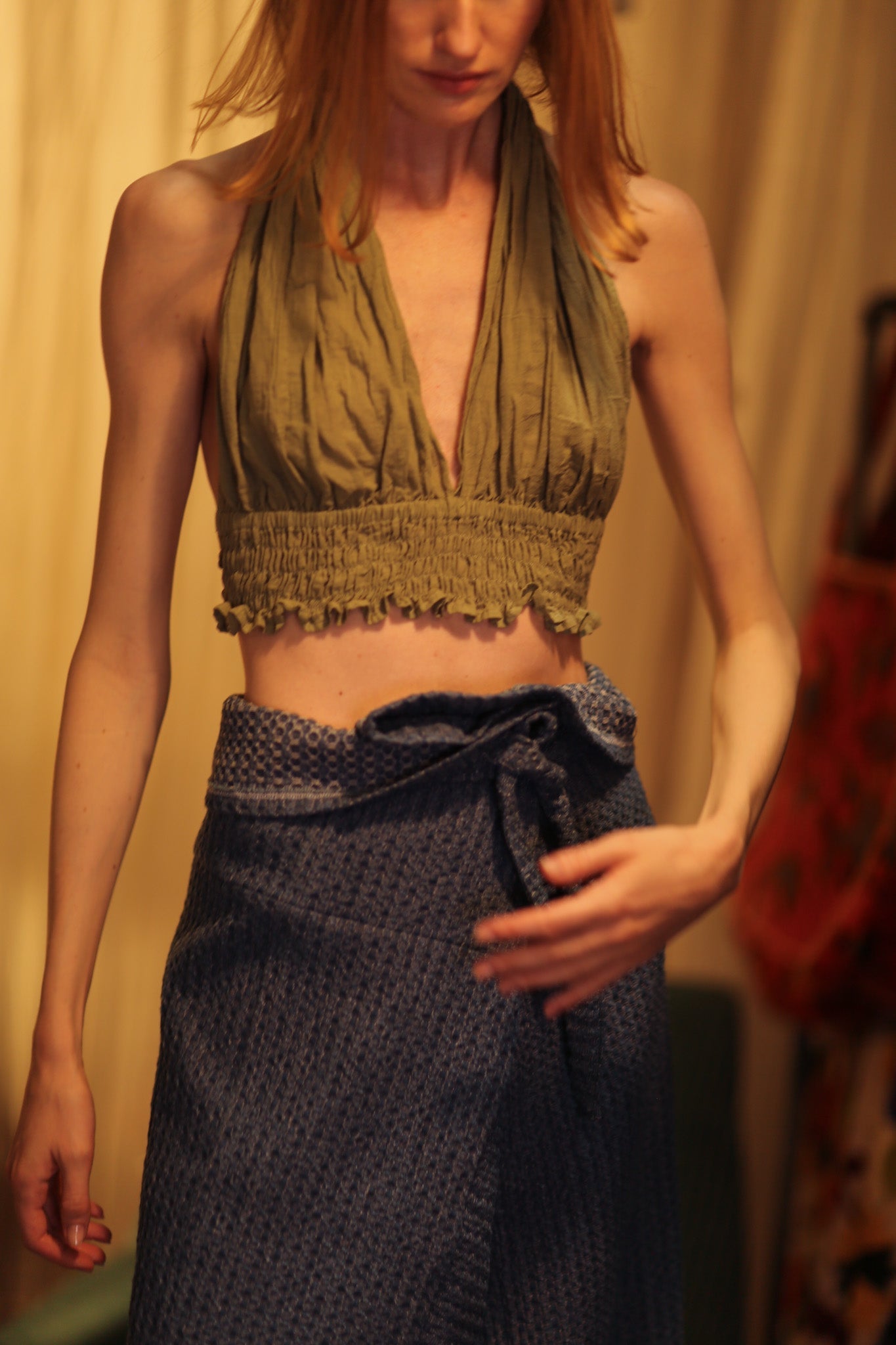 LUKE DENIM FISHERMAN TROUSERS - BANGKOK TAILOR CLOTHING STORE - HANDMADE CLOTHING