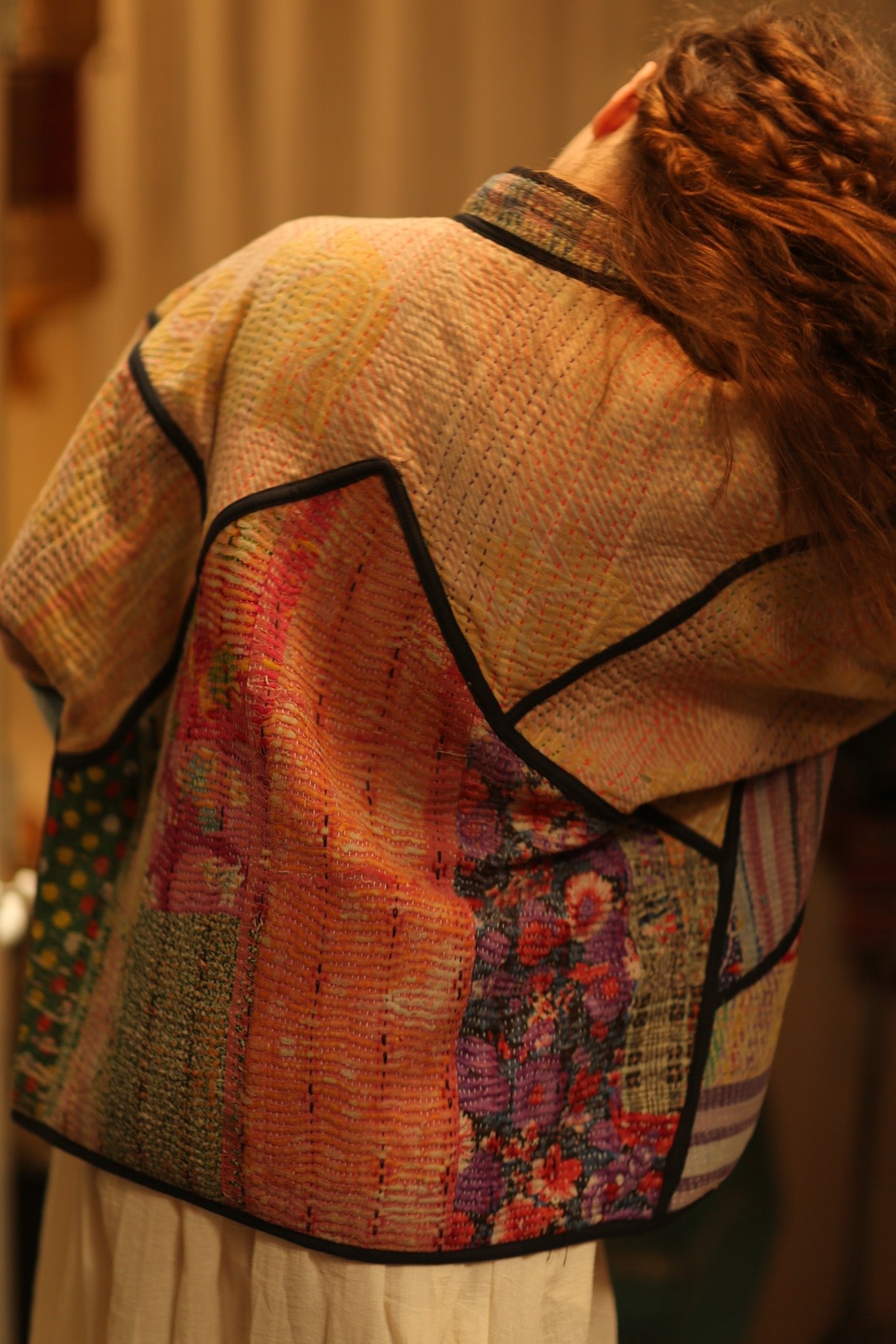 MIKAEL KANTHA BOMBER JACKET - BANGKOK TAILOR CLOTHING STORE - HANDMADE CLOTHING