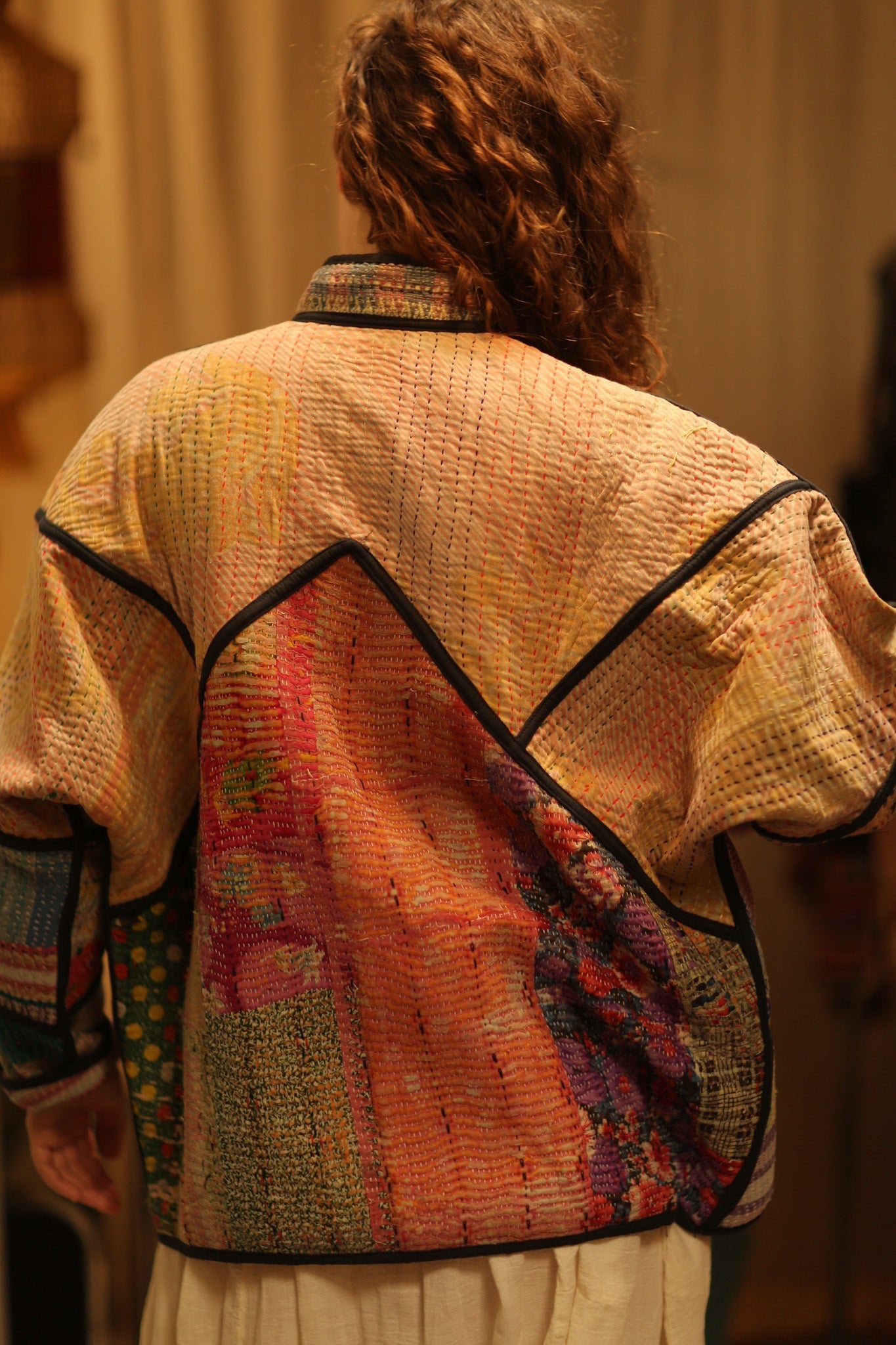 MIKAEL KANTHA BOMBER JACKET - BANGKOK TAILOR CLOTHING STORE - HANDMADE CLOTHING