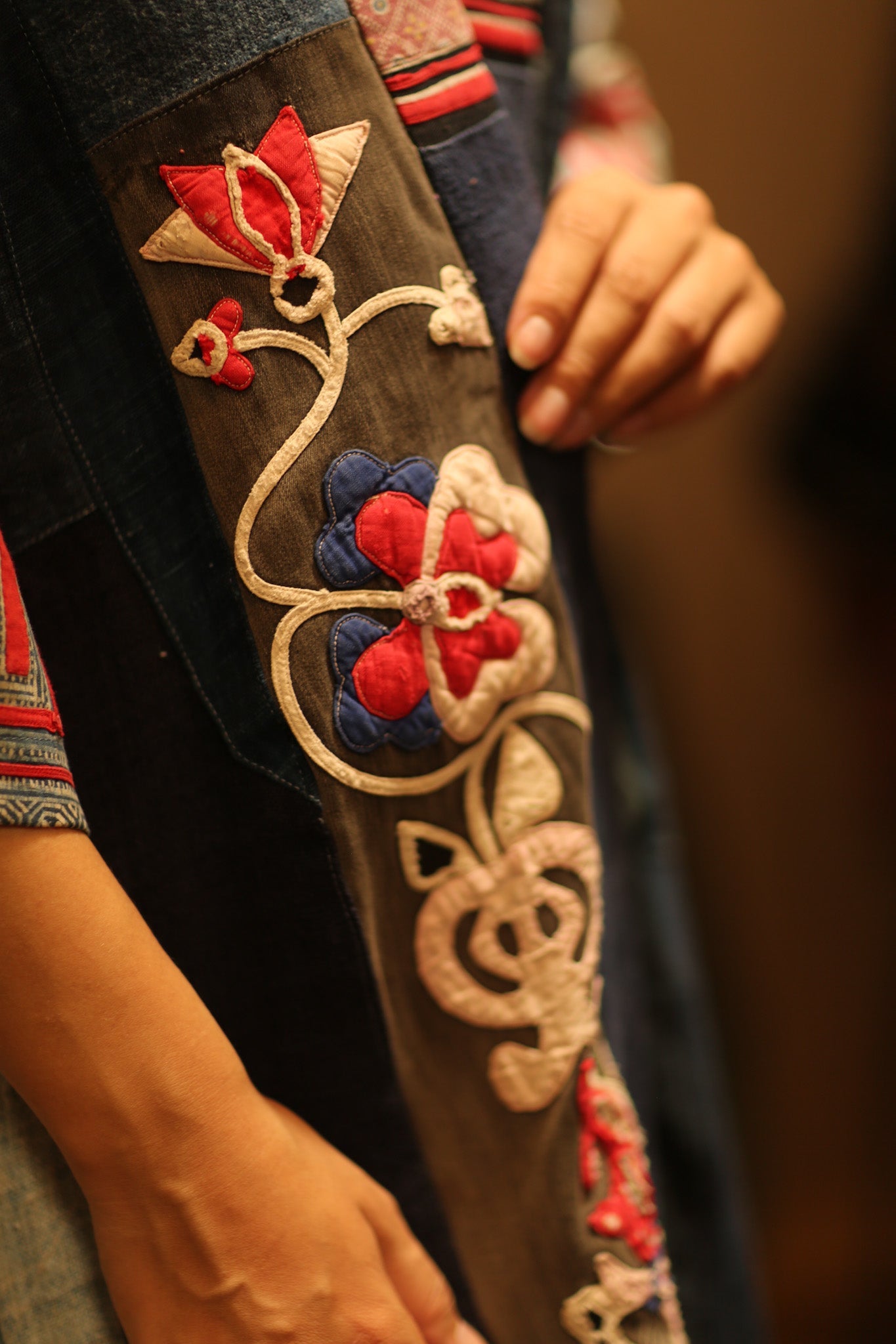 MISHA PATCHWORK KIMONO - BANGKOK TAILOR CLOTHING STORE - HANDMADE CLOTHING