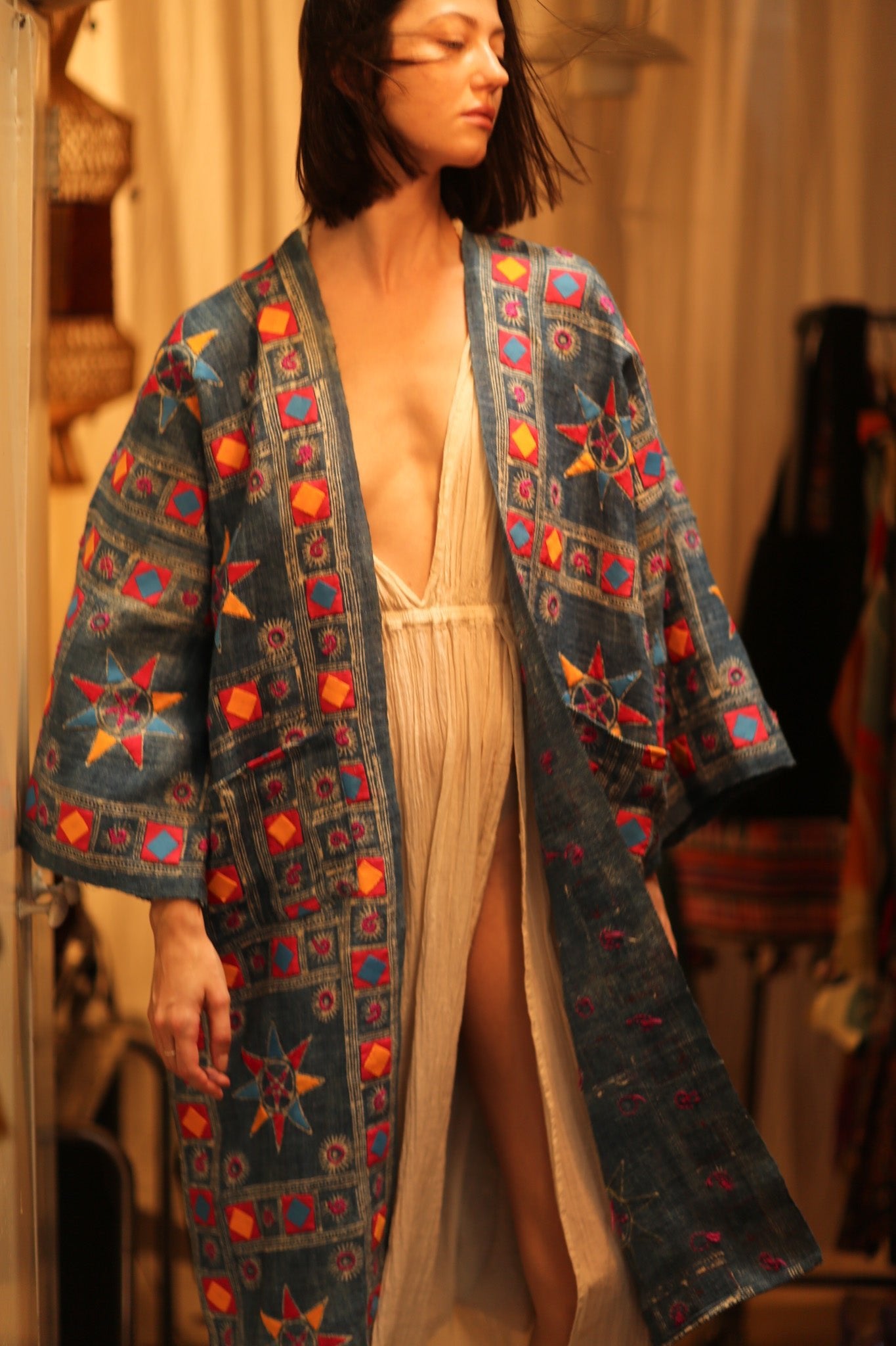 MISSY ARTISAN MADE KIMONO - BANGKOK TAILOR CLOTHING STORE - HANDMADE CLOTHING