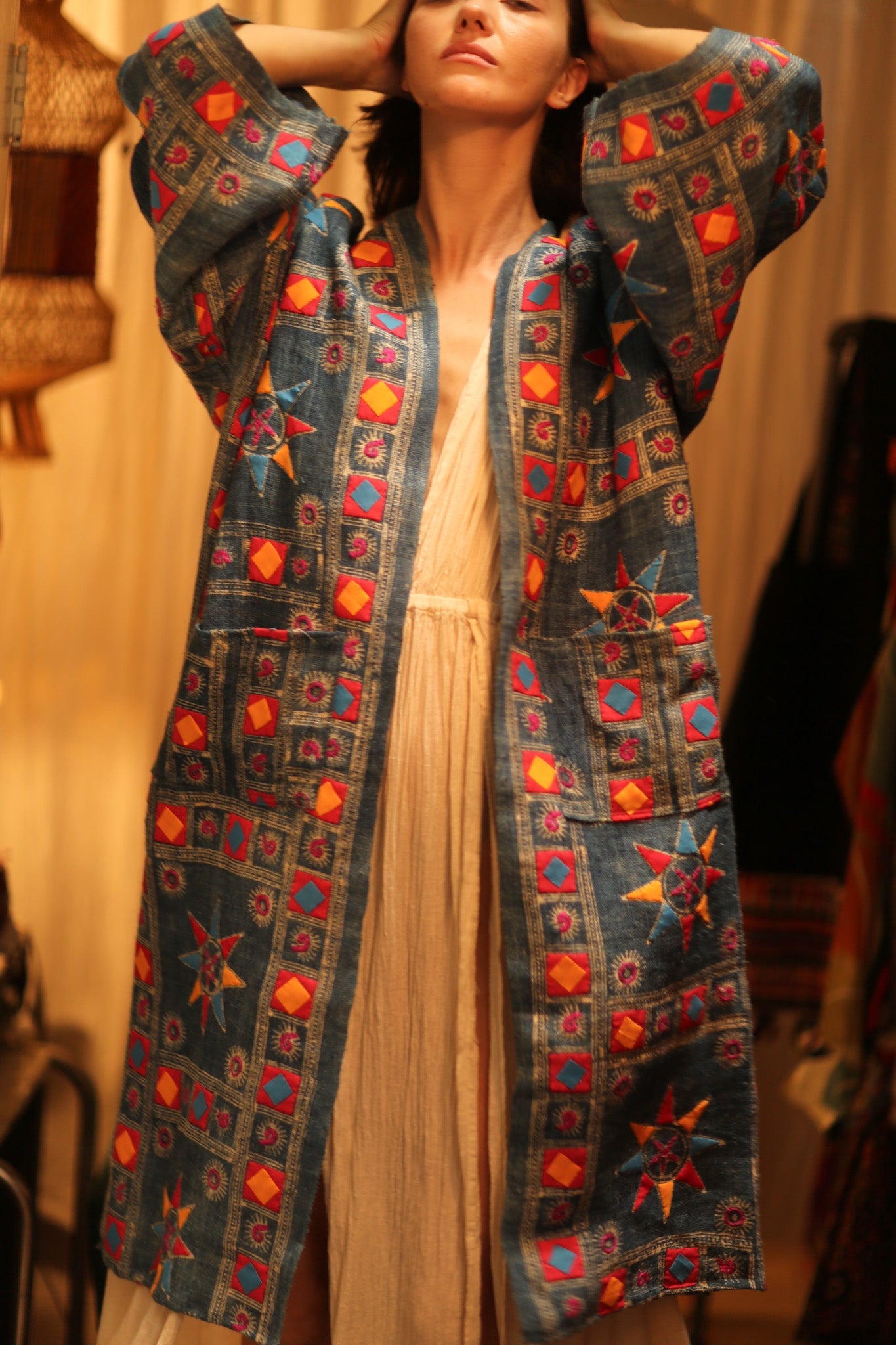 MISSY ARTISAN MADE KIMONO - BANGKOK TAILOR CLOTHING STORE - HANDMADE CLOTHING
