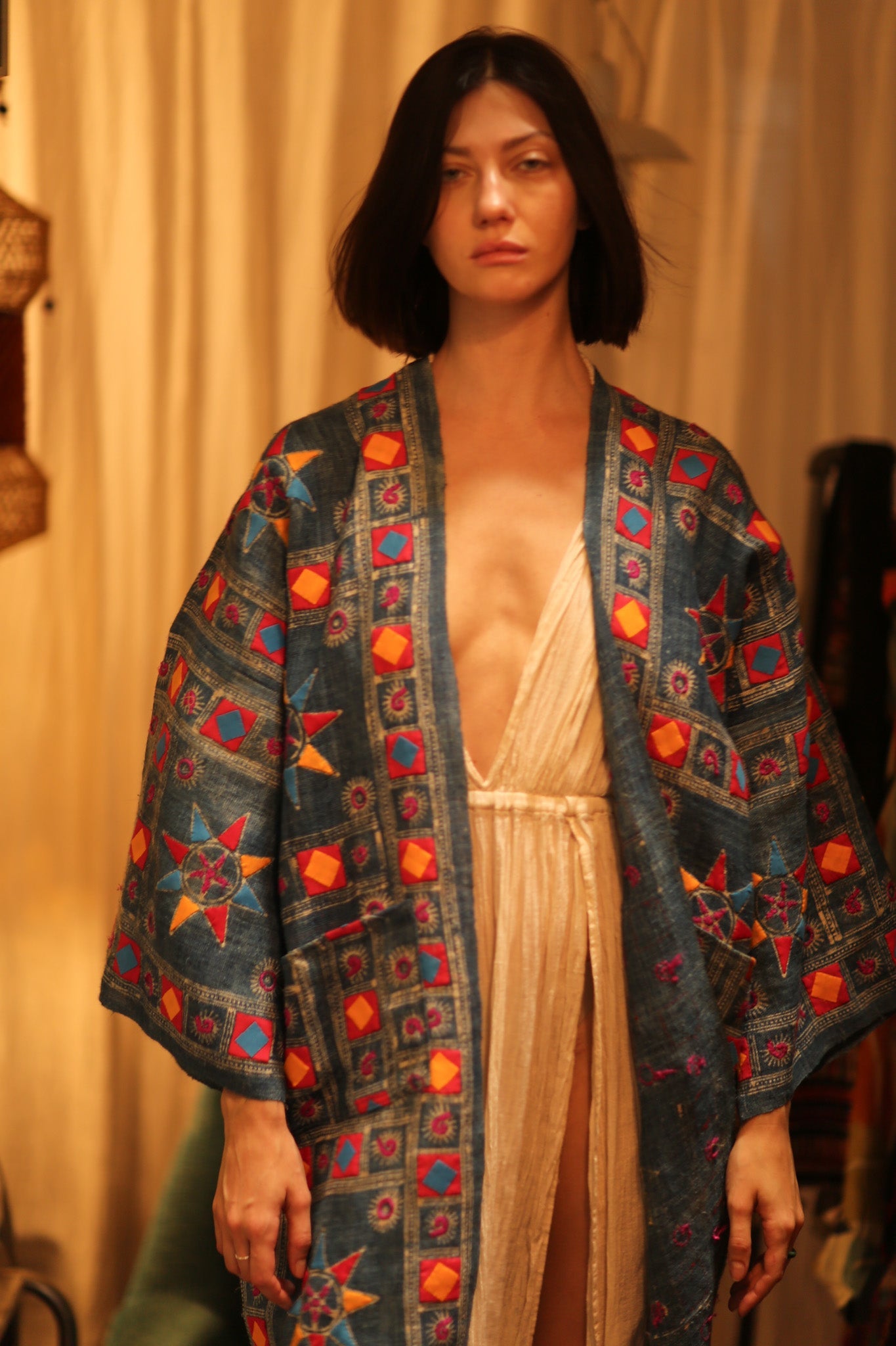 MISSY ARTISAN MADE KIMONO - BANGKOK TAILOR CLOTHING STORE - HANDMADE CLOTHING