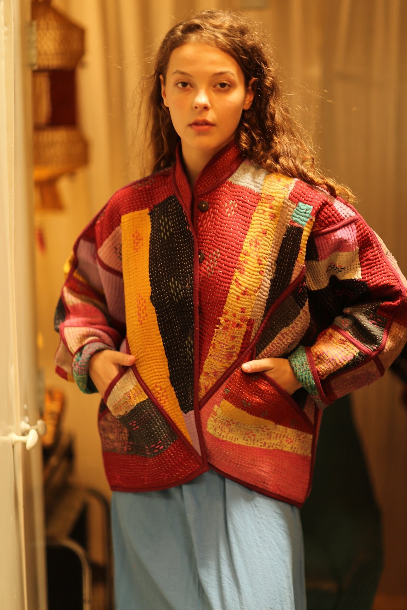 OWEN KANTHA BOMBER JACKET - BANGKOK TAILOR CLOTHING STORE - HANDMADE CLOTHING