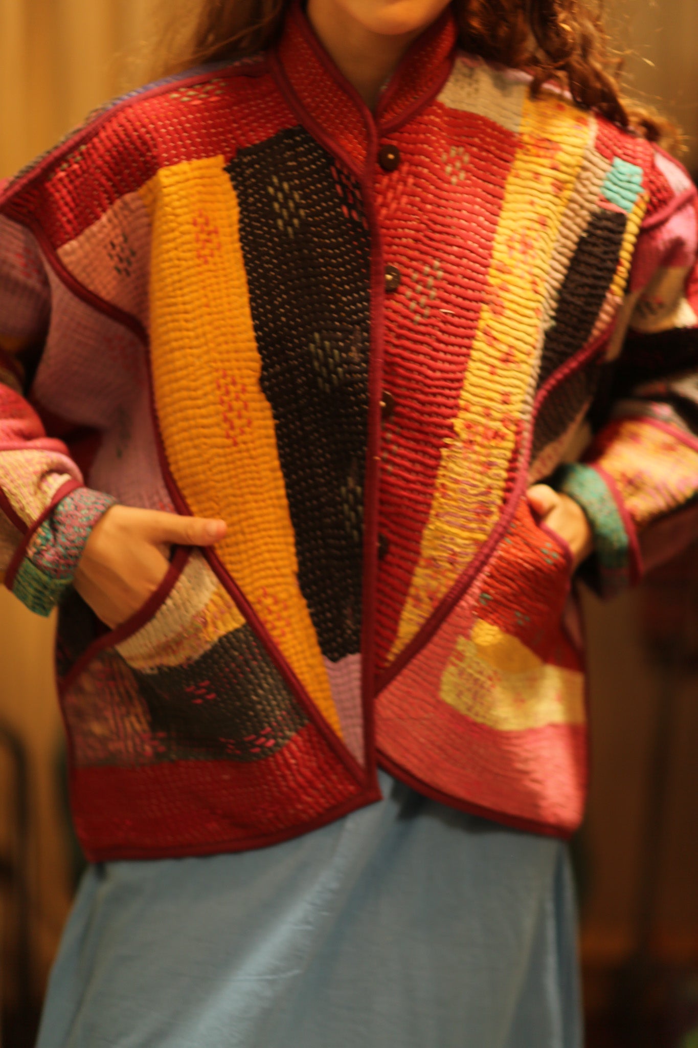OWEN KANTHA BOMBER JACKET - BANGKOK TAILOR CLOTHING STORE - HANDMADE CLOTHING