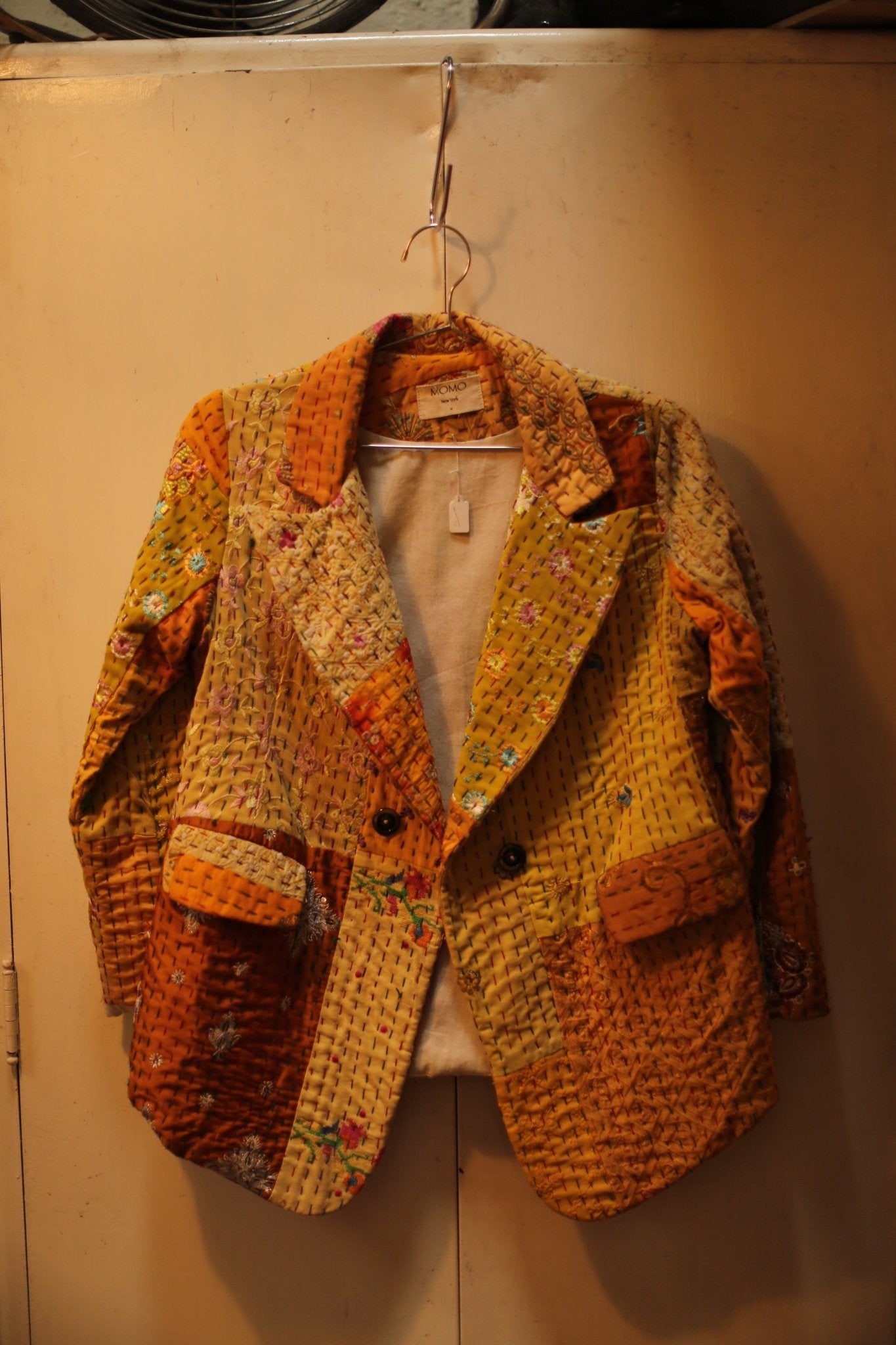 PATCHWORK JACKET - S113 - BANGKOK TAILOR CLOTHING STORE - HANDMADE CLOTHING