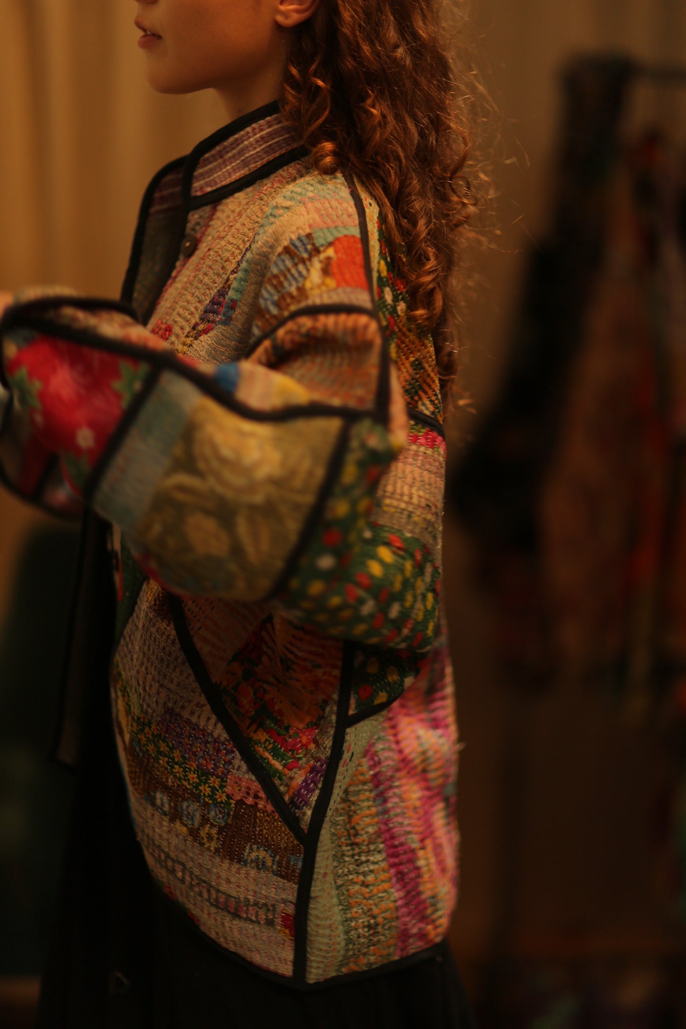 RIKU KANTHA BOMBER JACKET - BANGKOK TAILOR CLOTHING STORE - HANDMADE CLOTHING