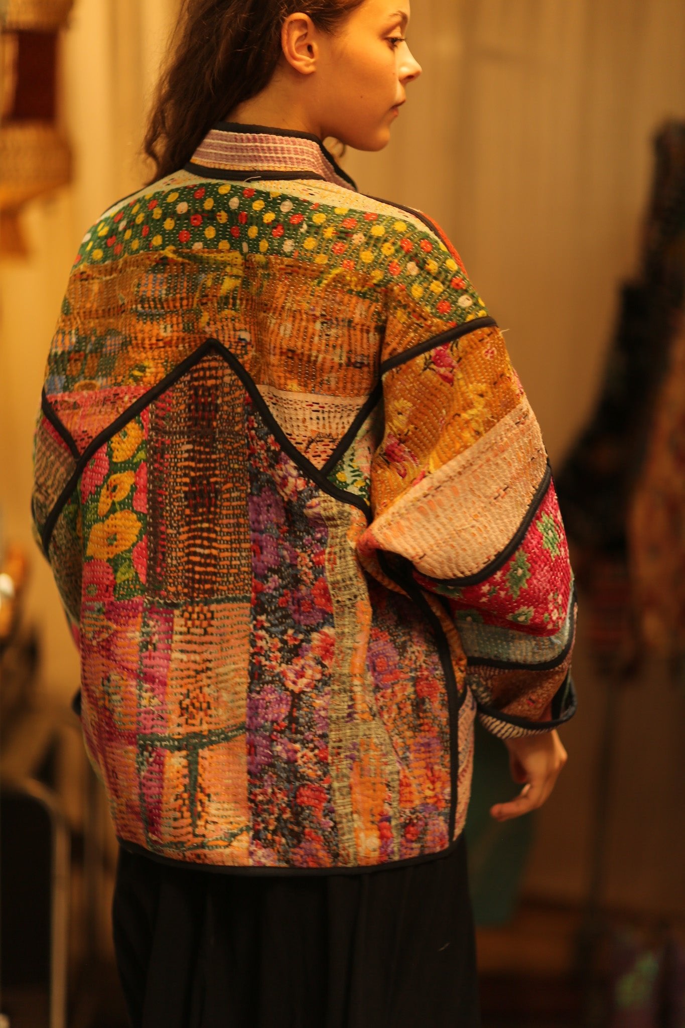 RIKU KANTHA BOMBER JACKET - BANGKOK TAILOR CLOTHING STORE - HANDMADE CLOTHING