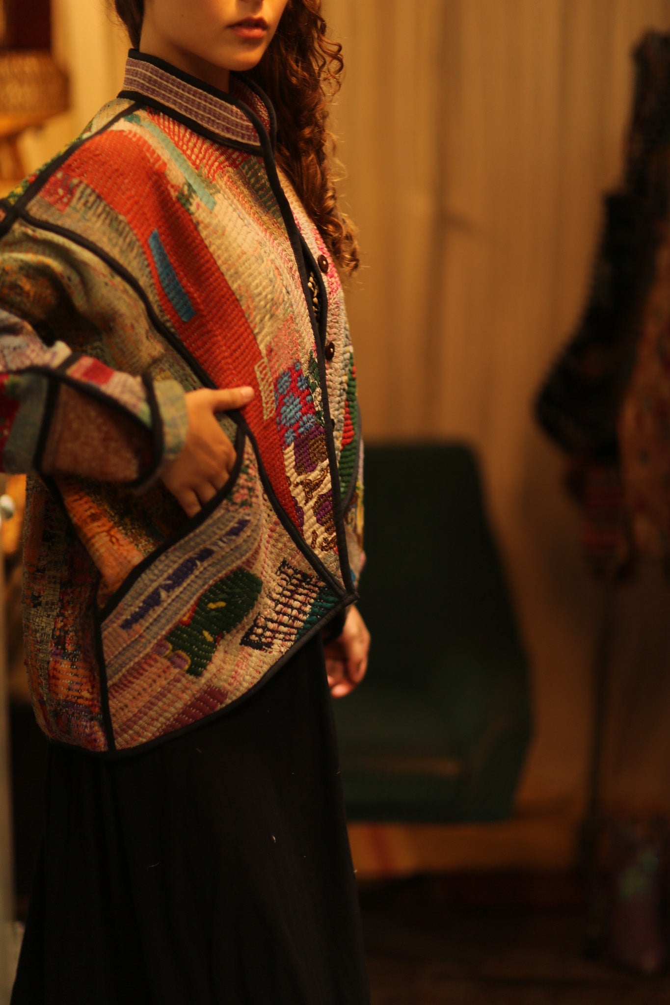 RIKU KANTHA BOMBER JACKET - BANGKOK TAILOR CLOTHING STORE - HANDMADE CLOTHING