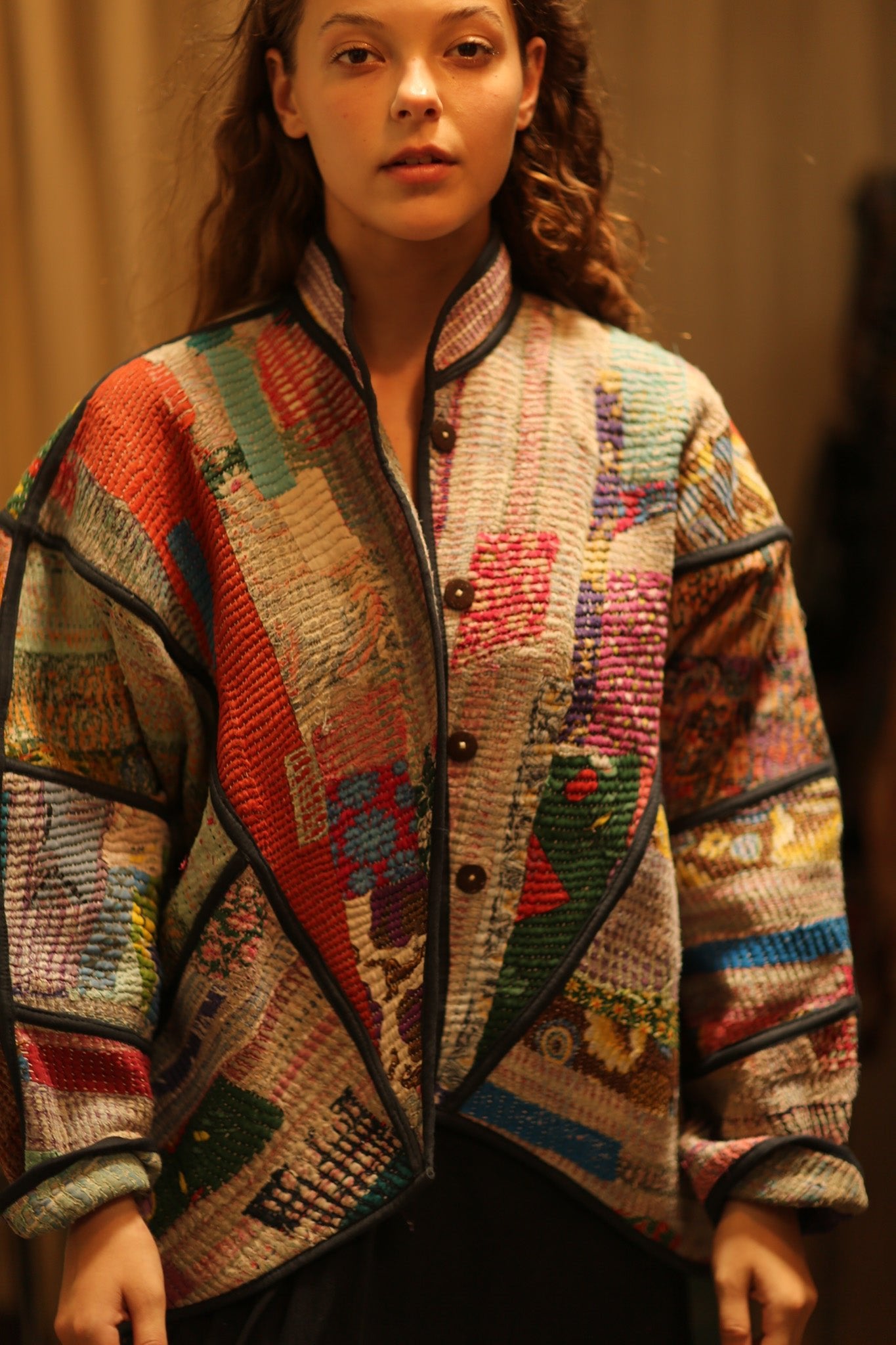 RIKU KANTHA BOMBER JACKET - BANGKOK TAILOR CLOTHING STORE - HANDMADE CLOTHING