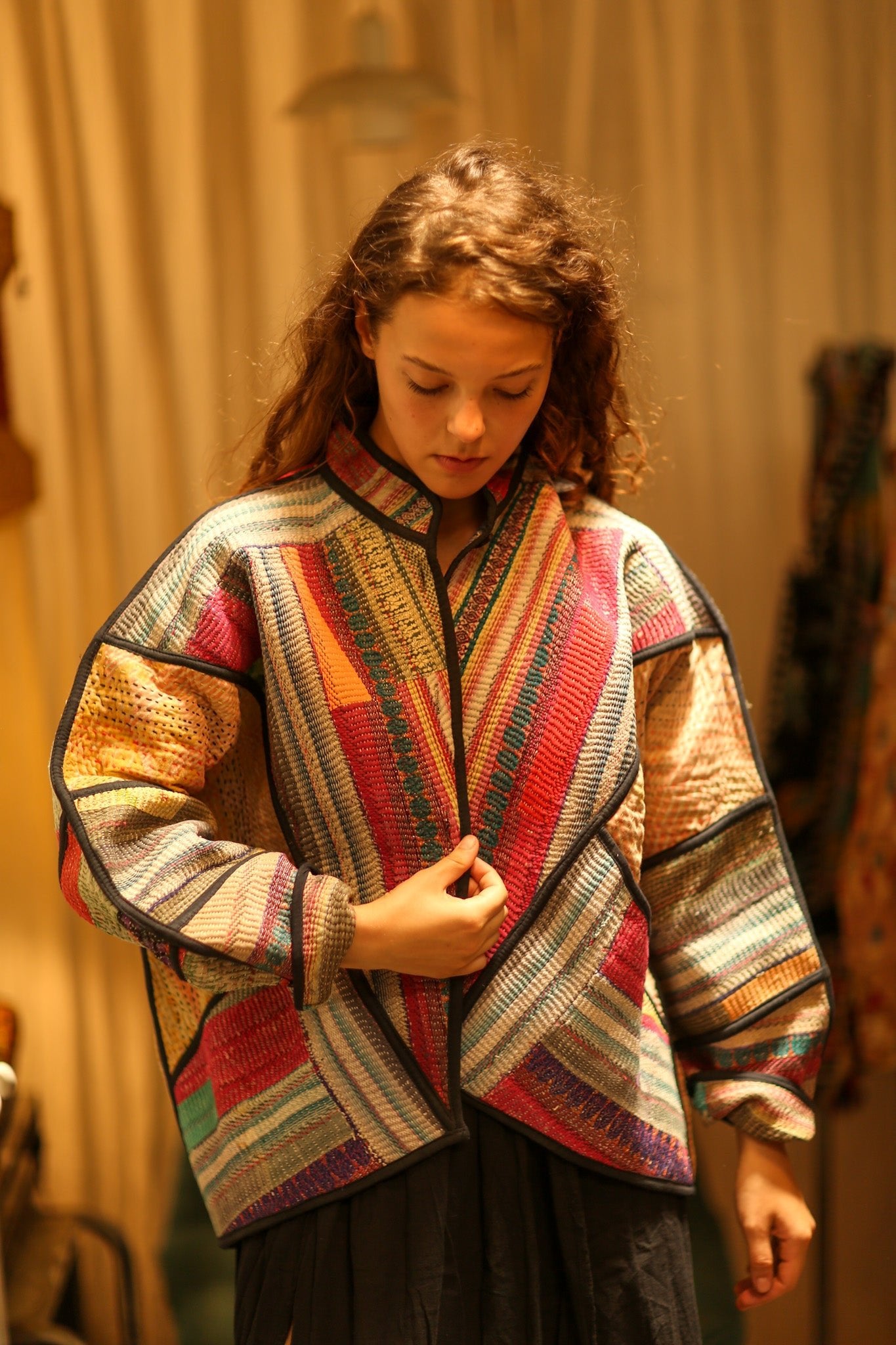 ROBBIE KANTHA BOMBER JACKET - BANGKOK TAILOR CLOTHING STORE - HANDMADE CLOTHING