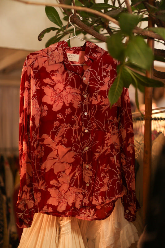 SILK BOYFRIEND SHIRT FRANK - BANGKOK TAILOR CLOTHING STORE - HANDMADE CLOTHING