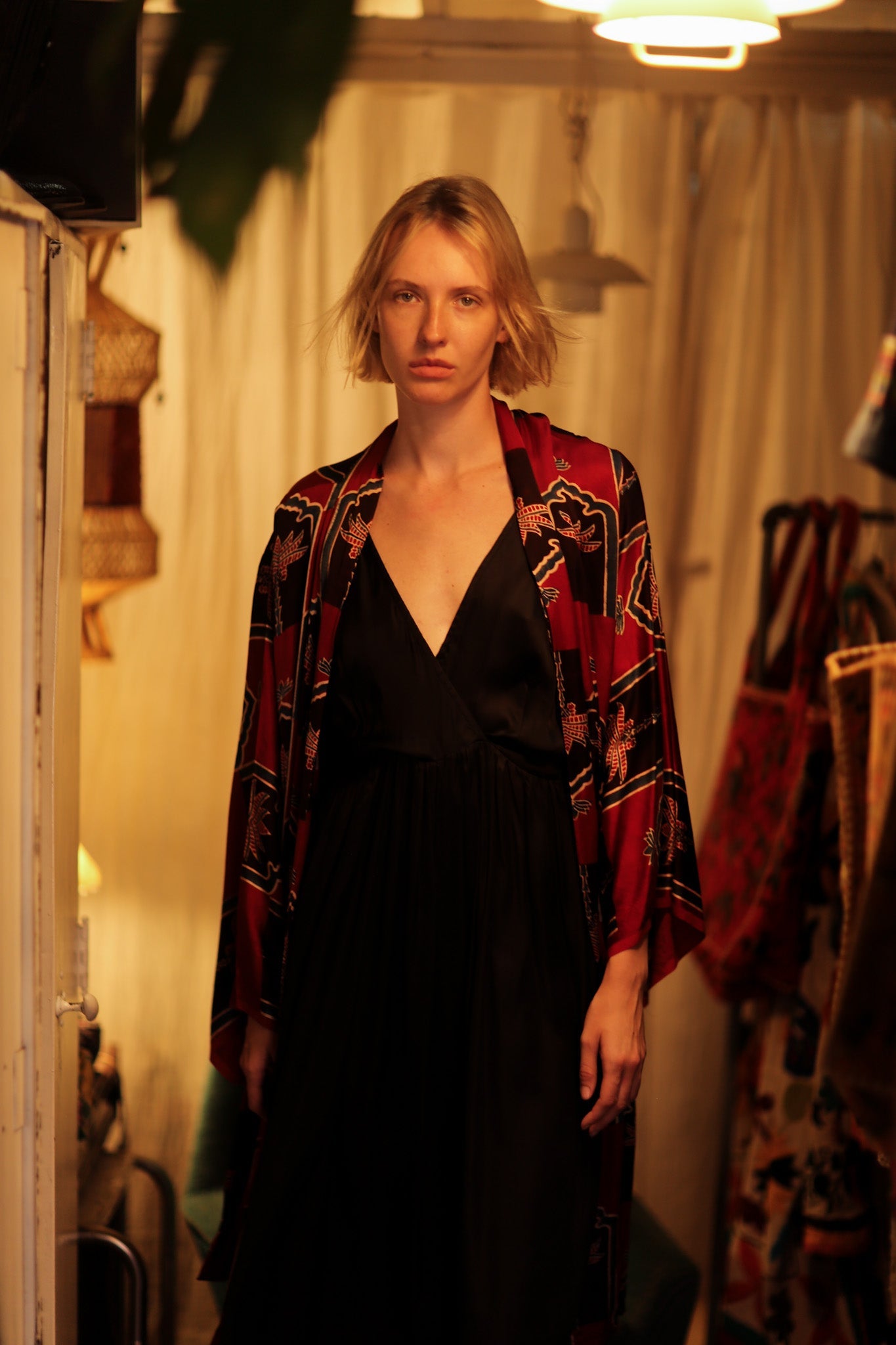 SILK KIMONO ARABIA - BANGKOK TAILOR CLOTHING STORE - HANDMADE CLOTHING