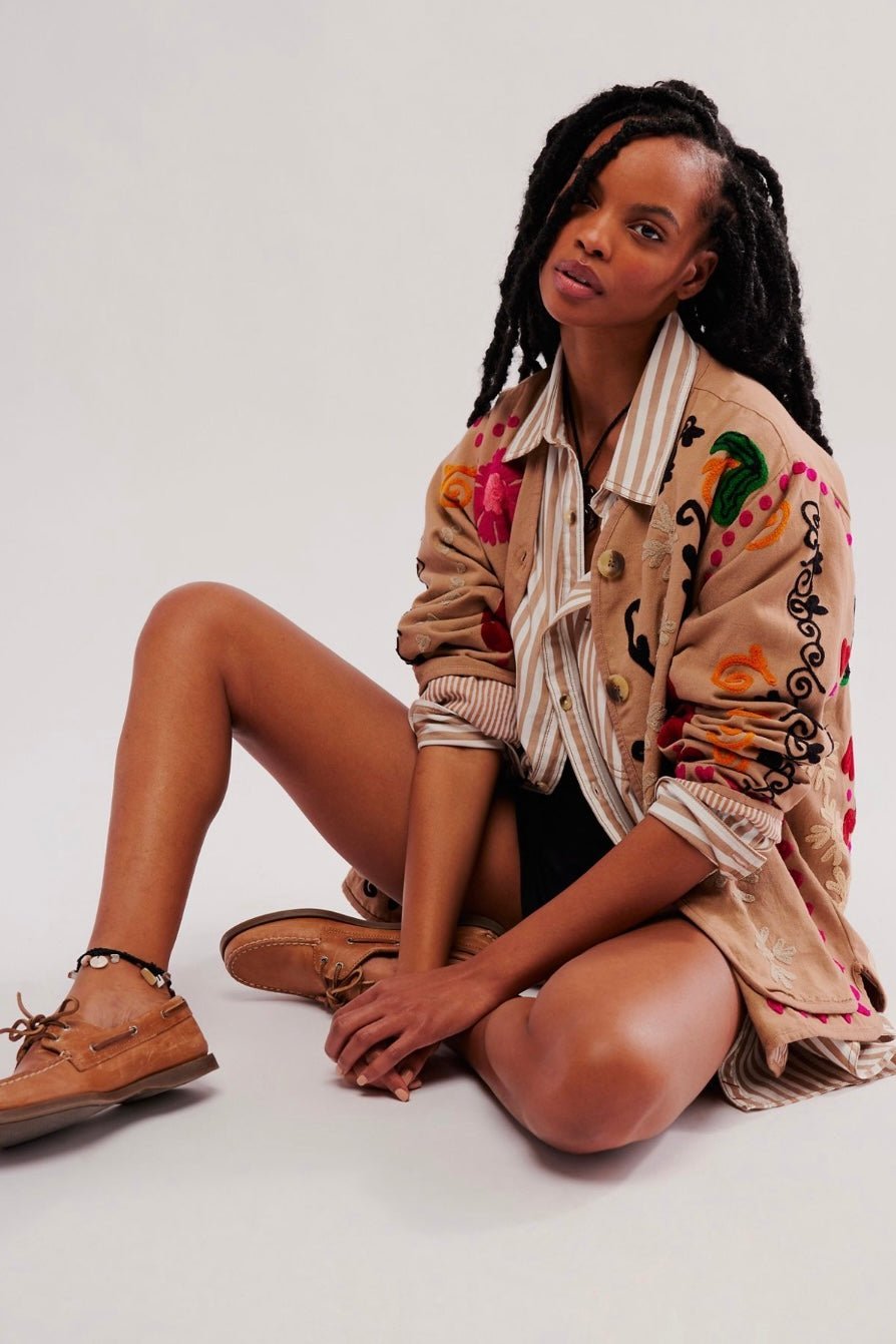 SUZANI JACKET JASMIN - BANGKOK TAILOR CLOTHING STORE - HANDMADE CLOTHING