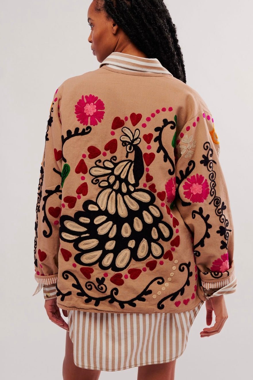 SUZANI JACKET JASMIN - BANGKOK TAILOR CLOTHING STORE - HANDMADE CLOTHING