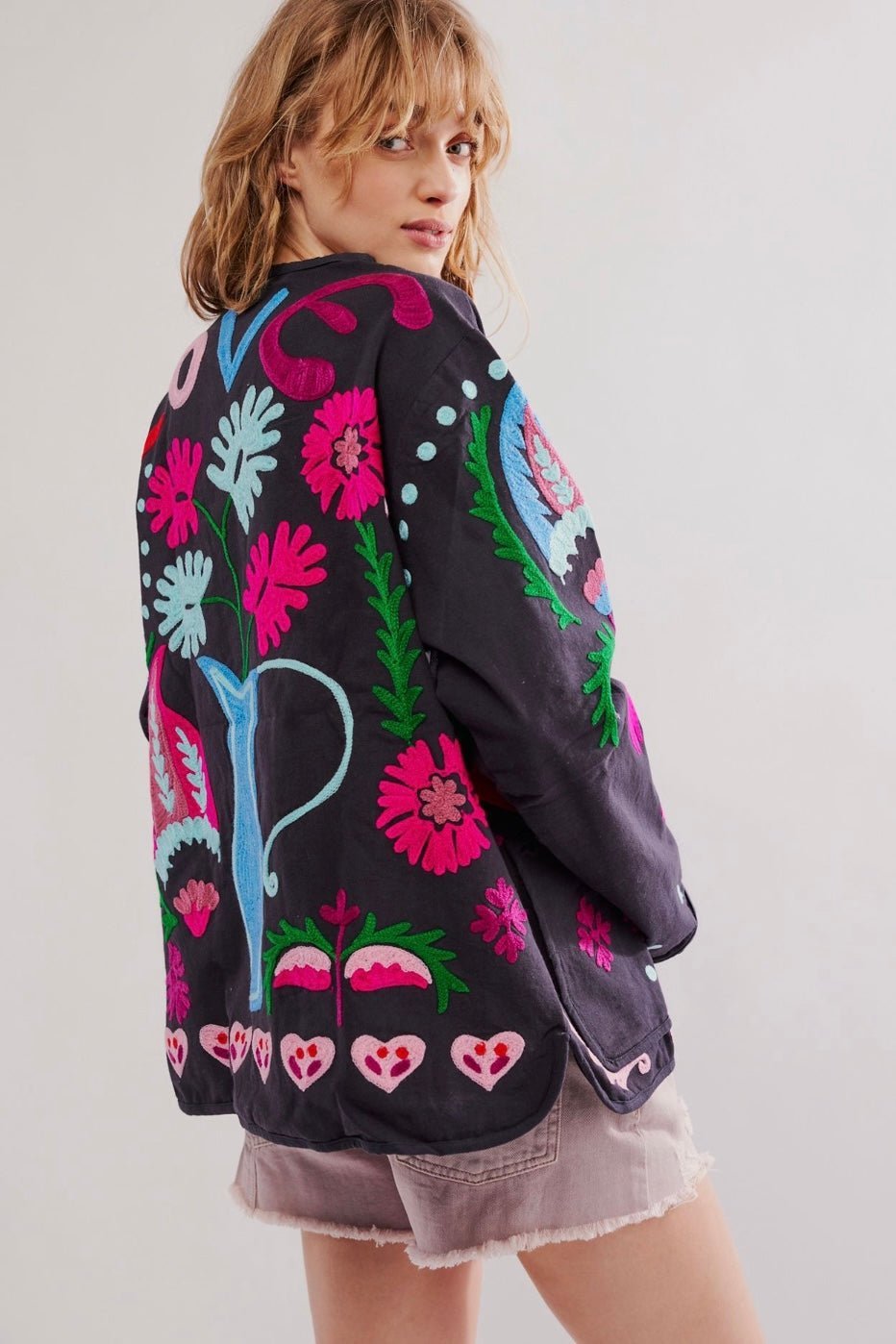 SUZANI JACKET JASMIN - BANGKOK TAILOR CLOTHING STORE - HANDMADE CLOTHING