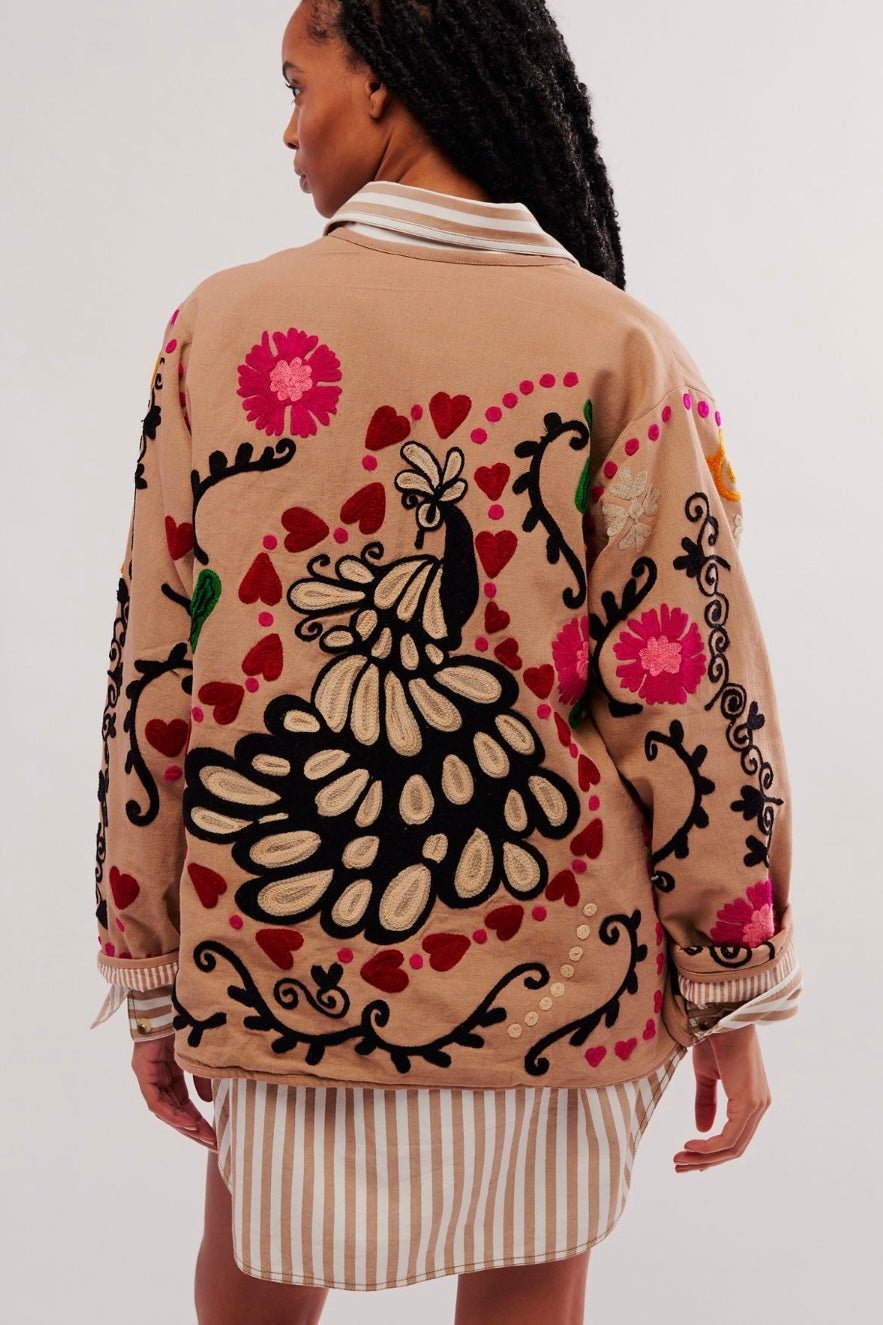 SUZANI JACKET JASMIN - BANGKOK TAILOR CLOTHING STORE - HANDMADE CLOTHING