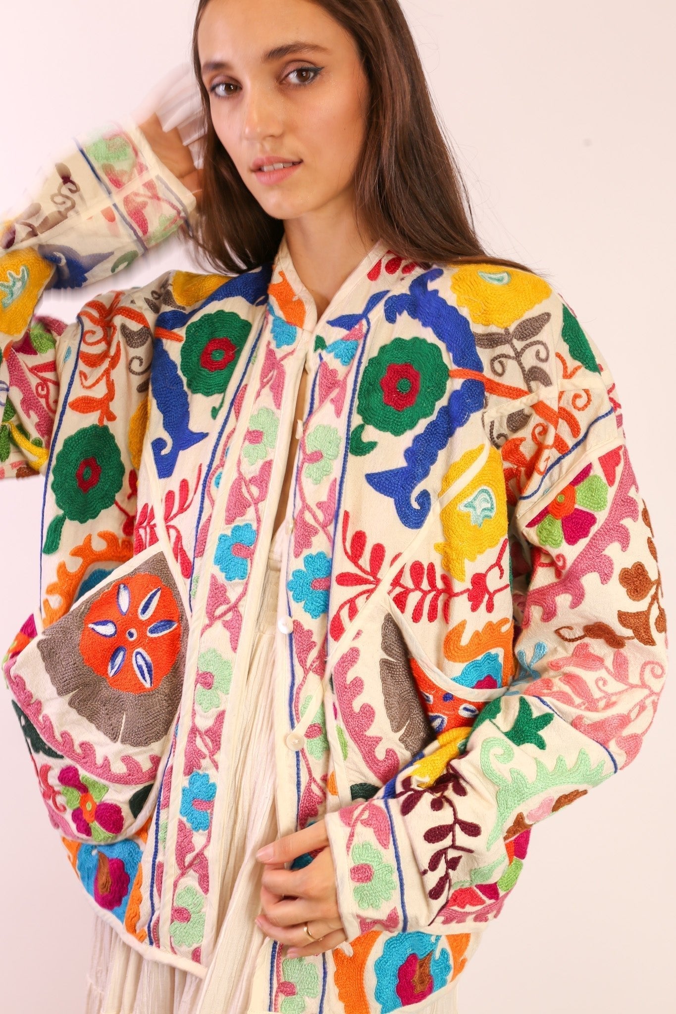 SUZANI JACKET MARLENE - BANGKOK TAILOR CLOTHING STORE - HANDMADE CLOTHING