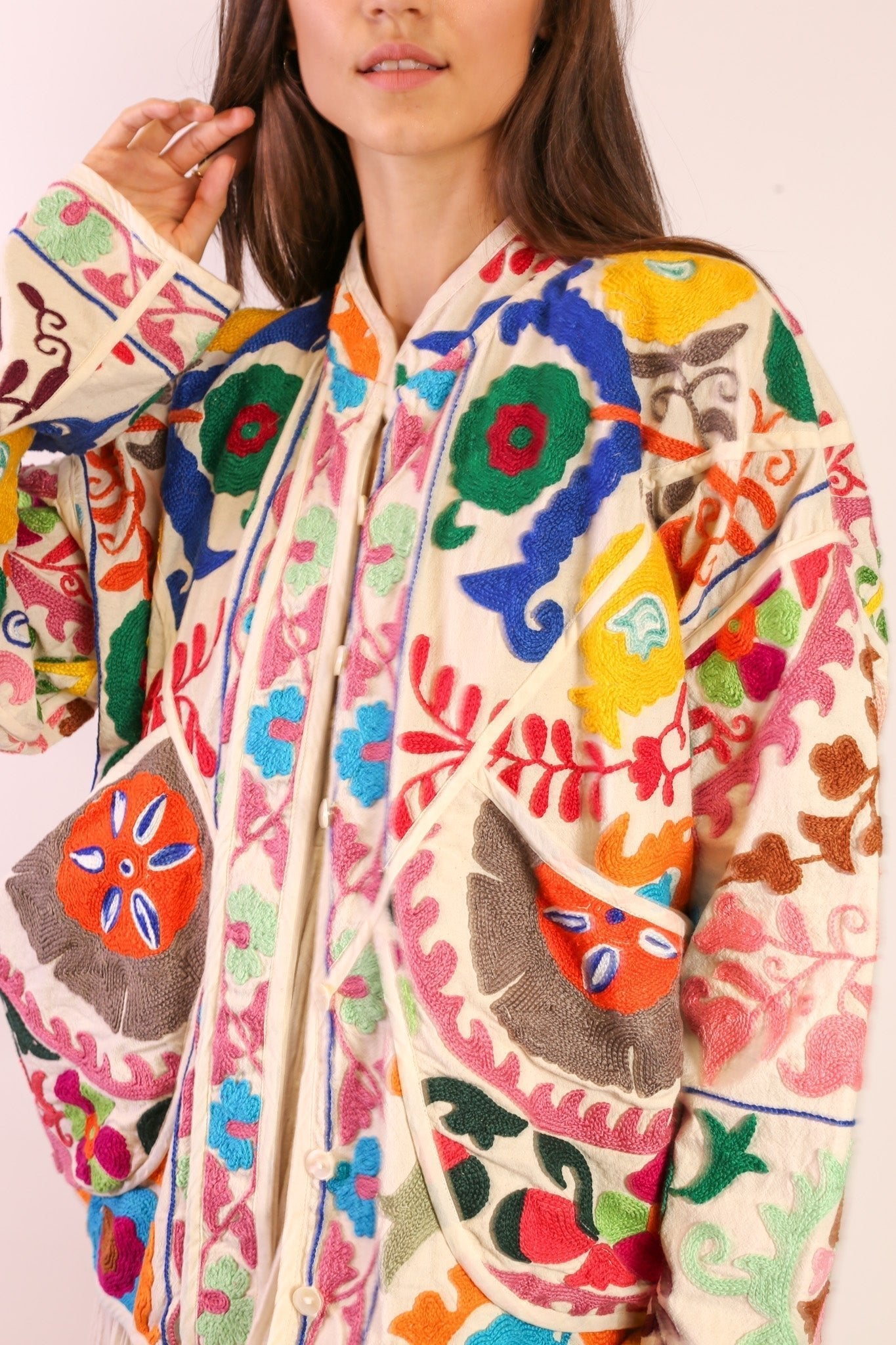 SUZANI JACKET MARLENE - BANGKOK TAILOR CLOTHING STORE - HANDMADE CLOTHING