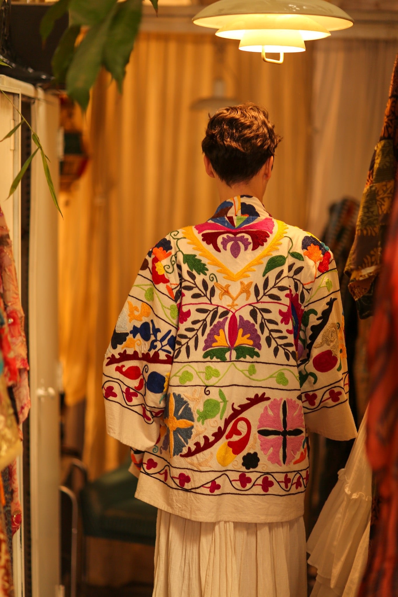 SUZANI KIMONO JACKET MONTY - BANGKOK TAILOR CLOTHING STORE - HANDMADE CLOTHING