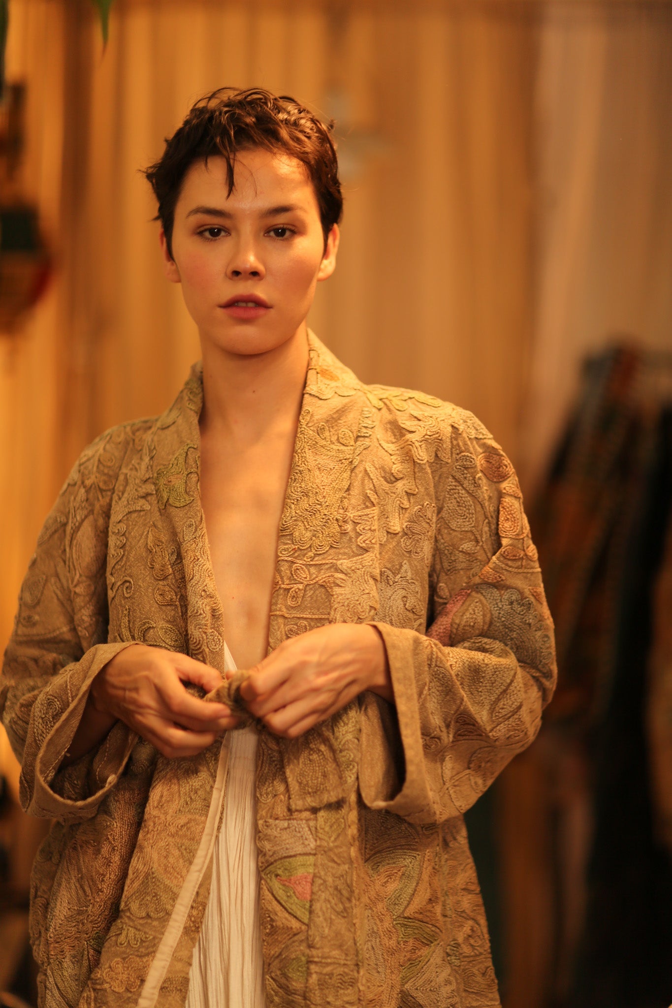 SUZANI SHORT KIMOMO JIMMY - BANGKOK TAILOR CLOTHING STORE - HANDMADE CLOTHING